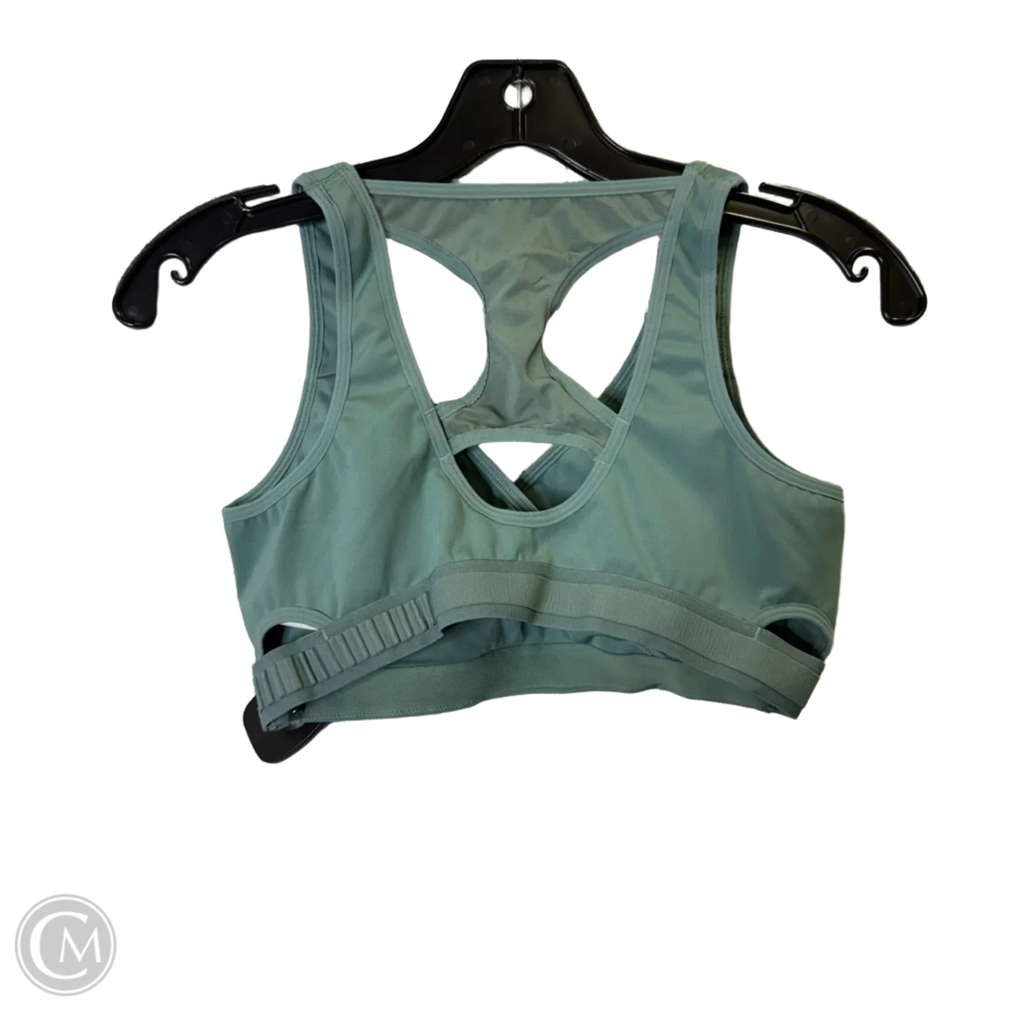 Gym Shark Green Athletic Sports Bra for Women - Size S - High Support Workout, Running & Yoga Top