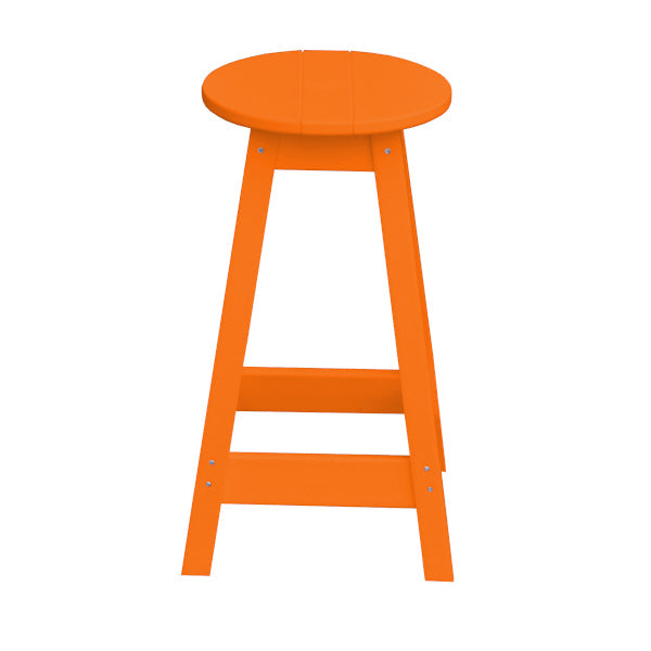 Eco-Friendly Recycled Plastic Counter Stool - Durable & Sustainable Bar Stool for Kitchen Island, Breakfast Nook, or Home Bar - Height Adjustable & Comfortable Seating