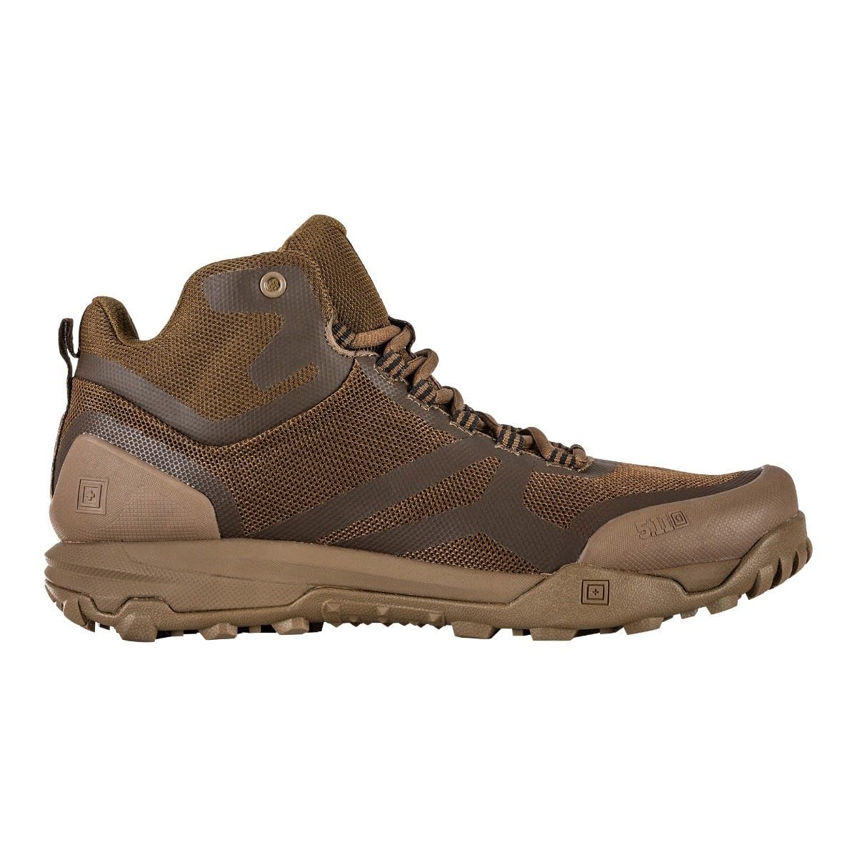 5.11 Tactical Work Boots for Men - All-Terrain Mid Height Hiking & Patrol Shoes | Outdoor Safety Footwear | Regular & Wide Width Options | Style 12430 | Perfect for Law Enforcement, Construction & Outdoor Adventures