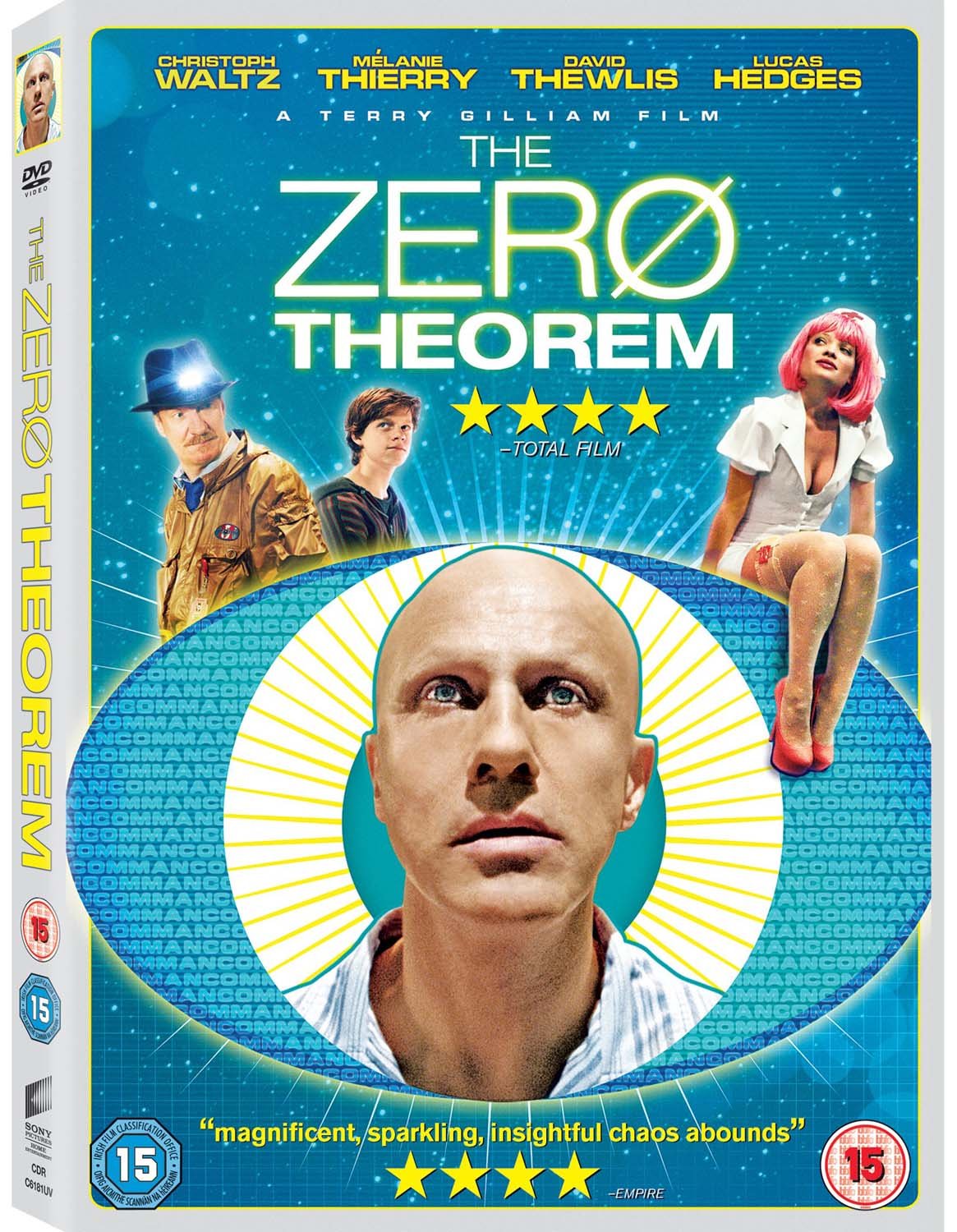 The Zero Theorem (2014) DVD - Sci-Fi Movie with Christoph Waltz | Perfect for Movie Nights & Sci-Fi Fans