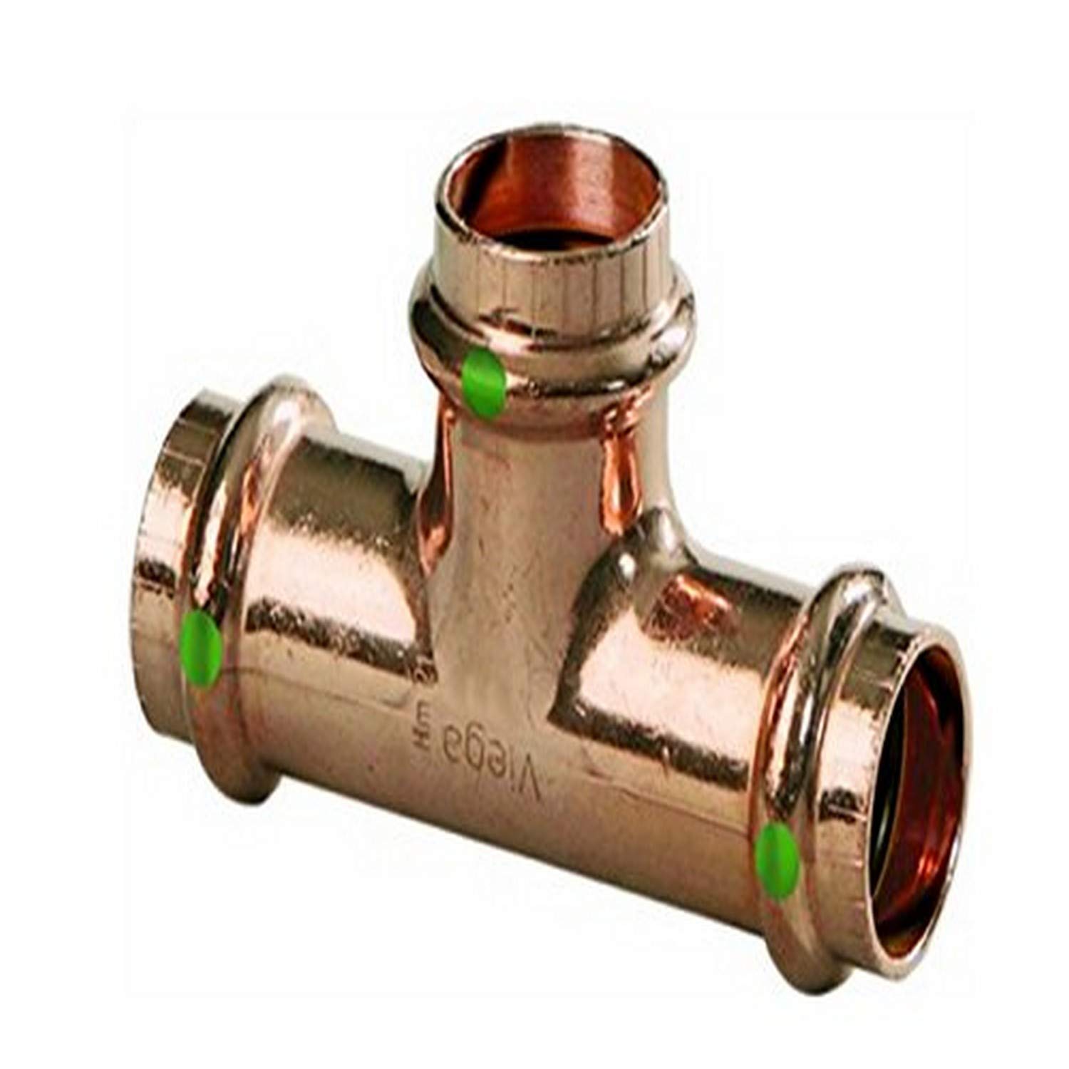 Viega 22263 Propress Zero Lead Copper Tee - 1
