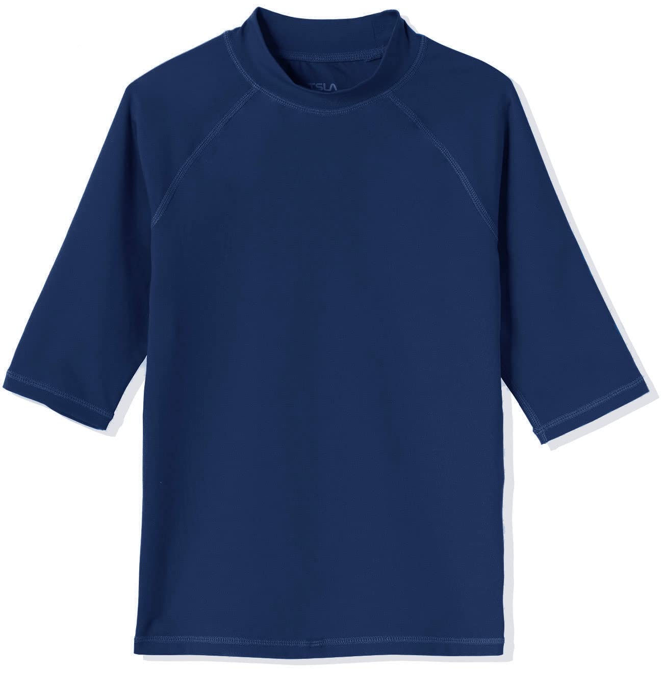TSLA UPF 50+ Kids Rash Guard Short Sleeve UV Protection Shirt - SPF Swim Top for Boys & Girls - Perfect for Surfing, Swimming & Beach Activities