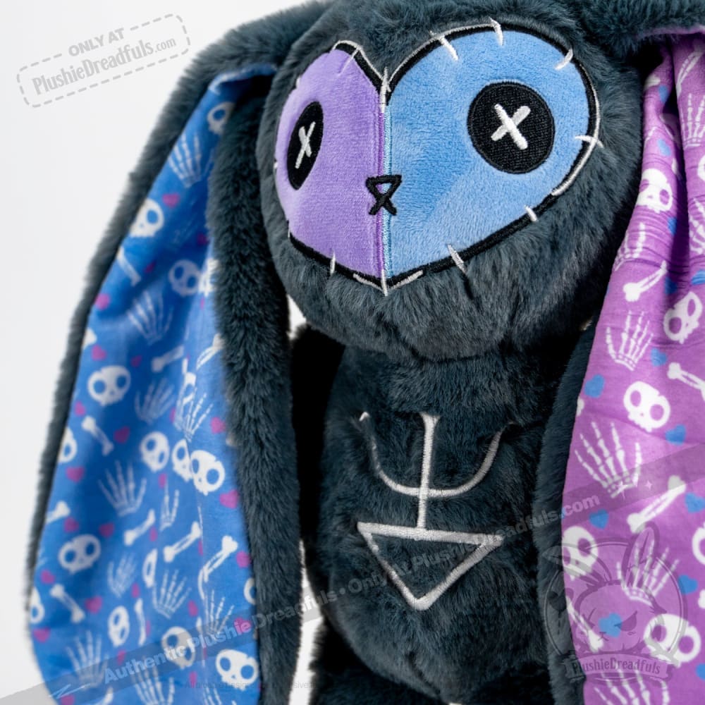 Plushie Dreadfuls Rheumatoid Arthritis Awareness Rabbit - Soft Stuffed Animal Toy for Comfort & Support | Perfect Gift for Patients, Caregivers & Medical Professionals