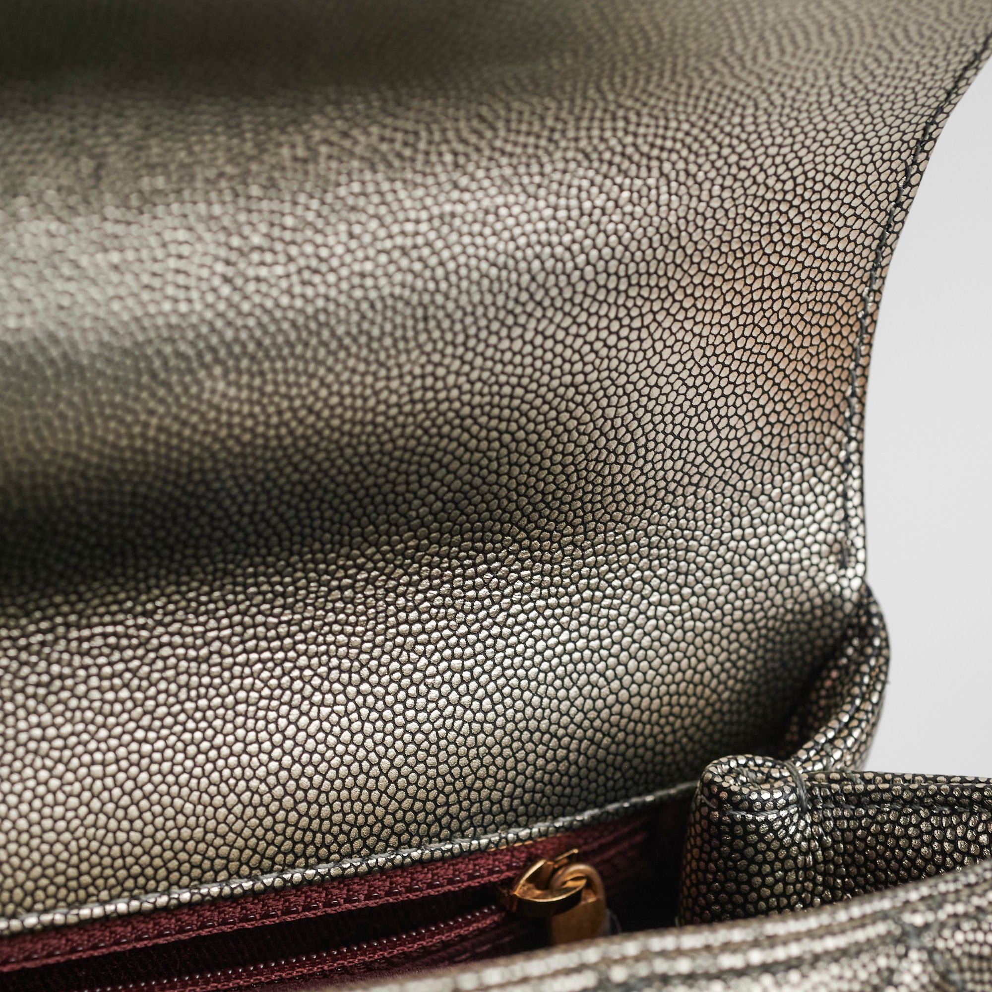 Chanel Small Coco Handle Bag in Metallic Silver - 28 Series Luxury Crossbody Purse for Women | Perfect for Evening Events, Parties & Special Occasions