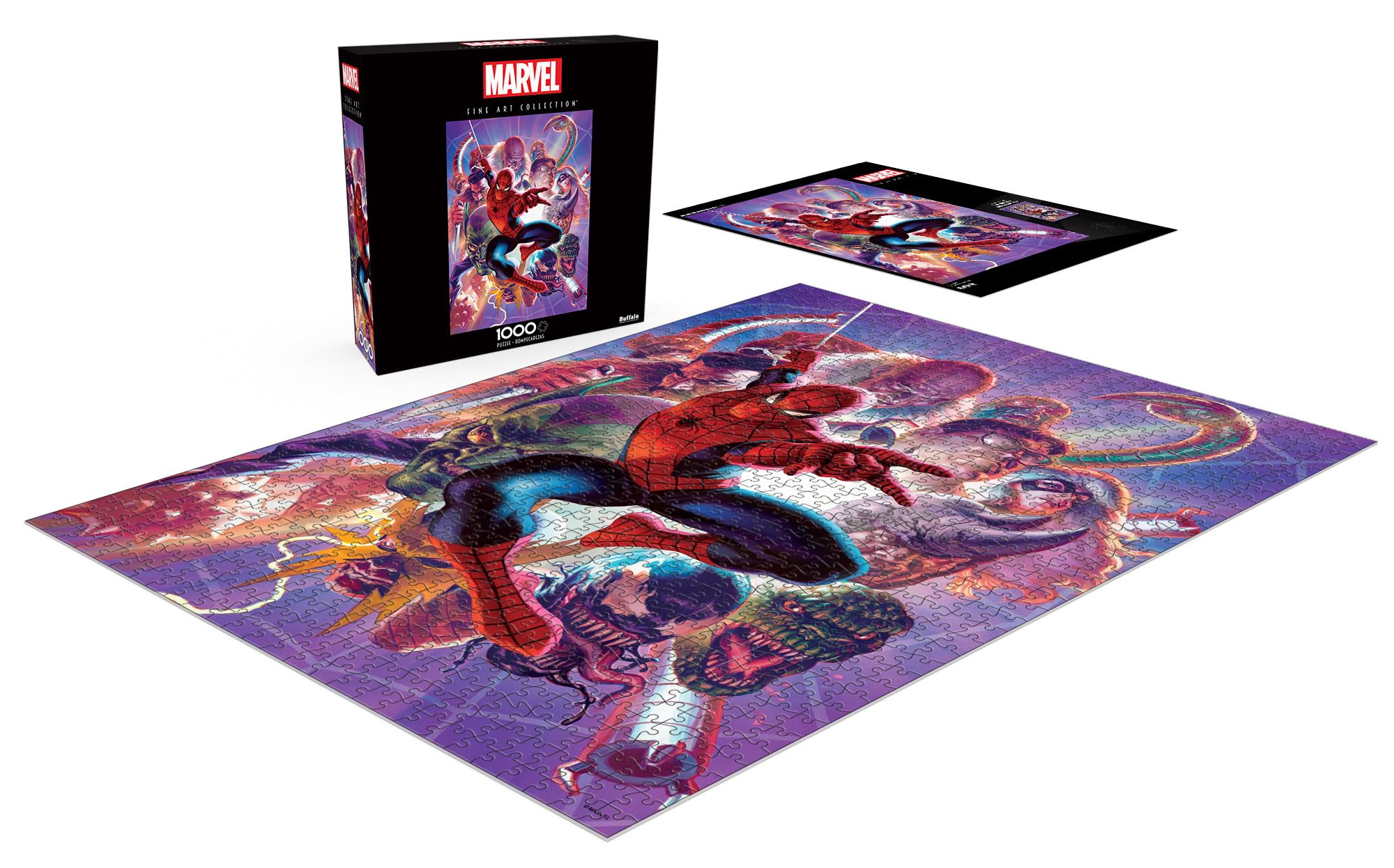 Marvel The Amazing Spider-Man #33 1000-Piece Jigsaw Puzzle for Adults - Challenging Puzzle Game for Family Game Nights - Finished Size 26.75