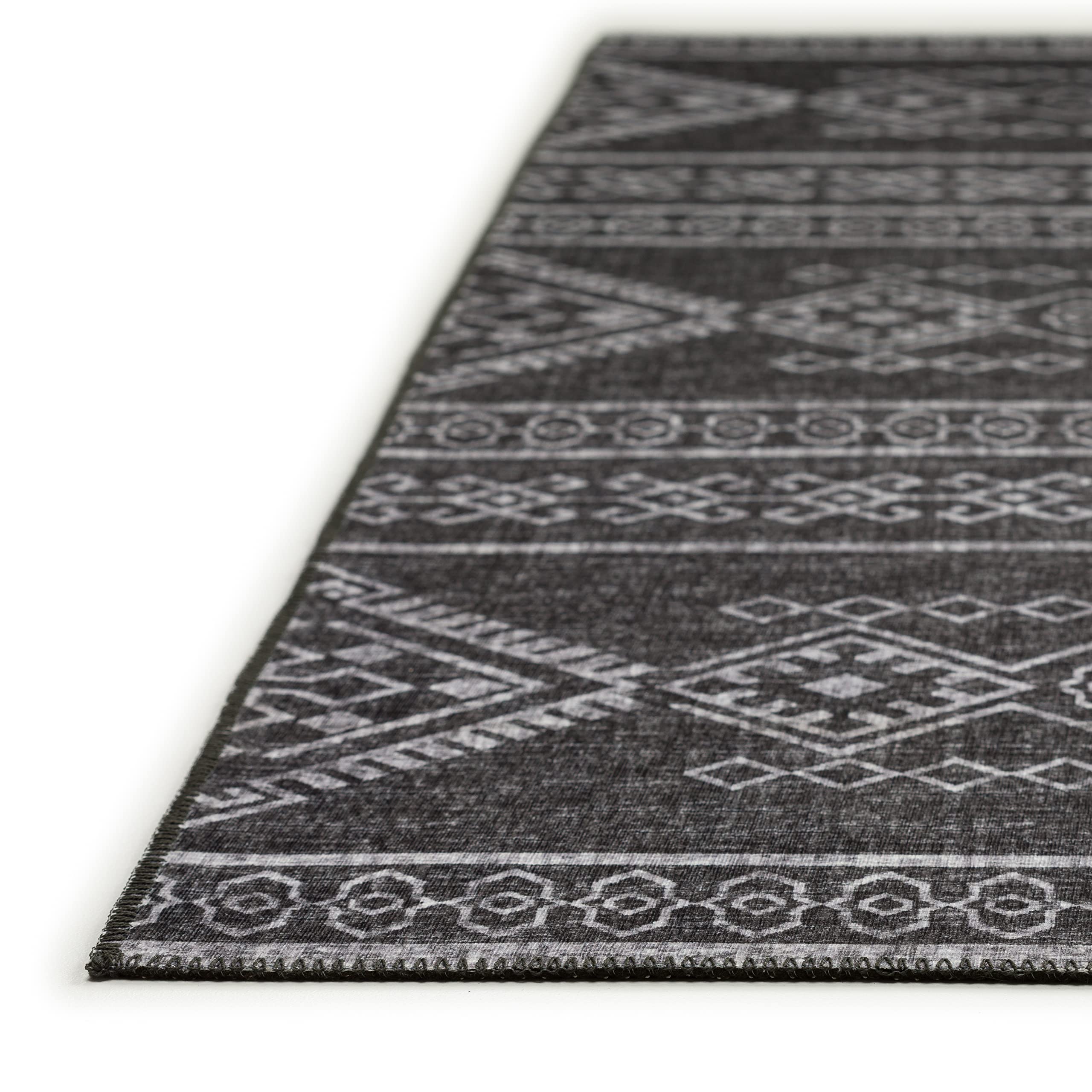 Addison Rugs Yuma AYU44 Gray 8' x 10' Area Rug - Soft Modern Living Room Carpet for Home Decor, Bedroom & Office
