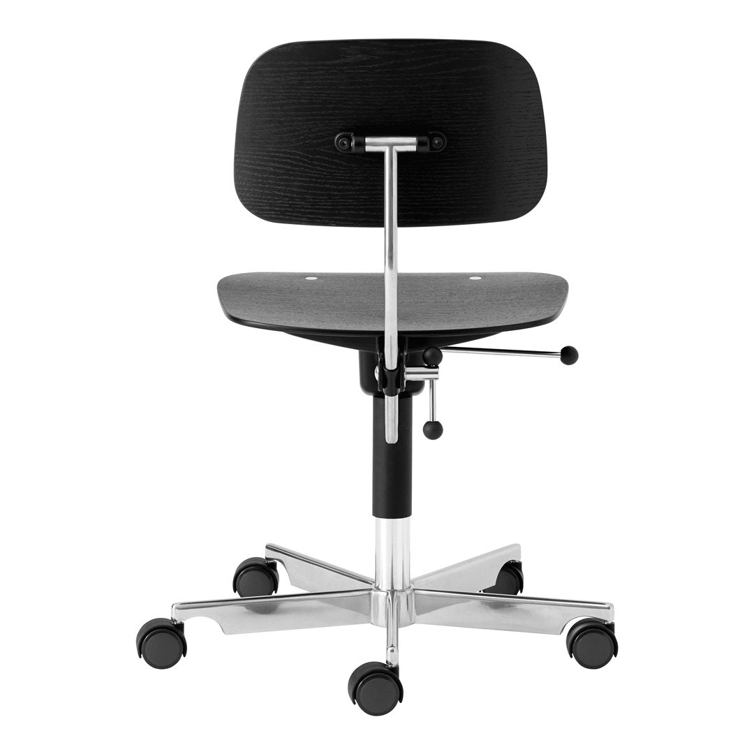 Jorgen Rasmussen Kevi 2543 Ergonomic Office Chair with Gas Lift - Adjustable Height, Swivel & Tilt Function - Perfect for Home Office, Gaming & Workspace