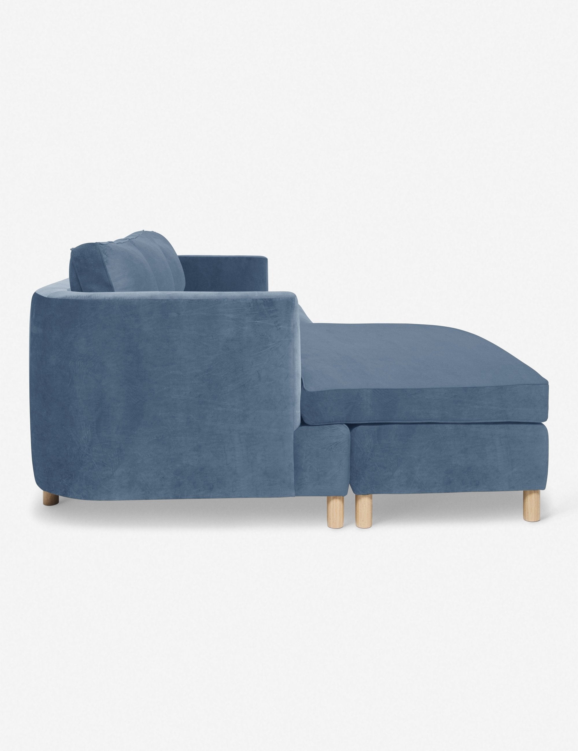 Belton Sectional Sofa by Ginny Macdonald - Modern L-Shaped Couch with Reversible Chaise for Living Room, Family Room & Home Theater