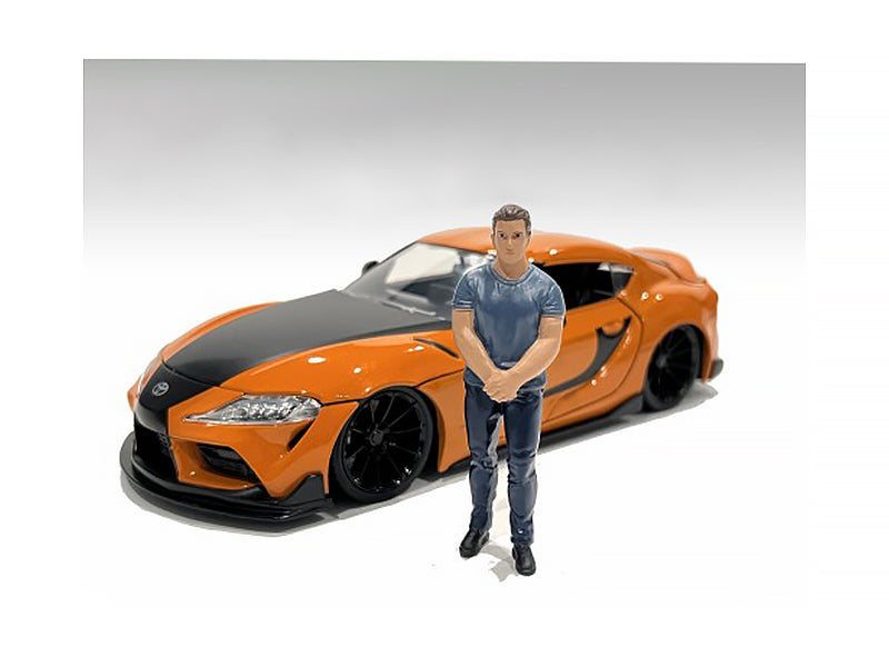 1/24 Scale Model Car Meet 3 Figurine Set - Detailed Miniature Figures for Diecast Car Displays by American Diorama - Perfect for Model Car Shows, Diorama Scenes & Collector Displays