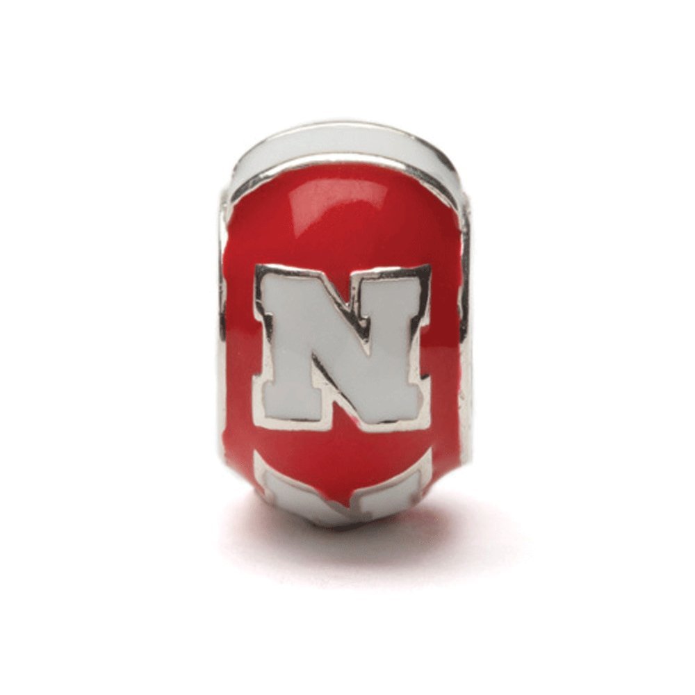 Official University of Nebraska Bracelet | UNL Charm Bracelet | Licensed Nebraska Cornhuskers Jewelry | Perfect for Game Day, Alumni Gifts & School Spirit