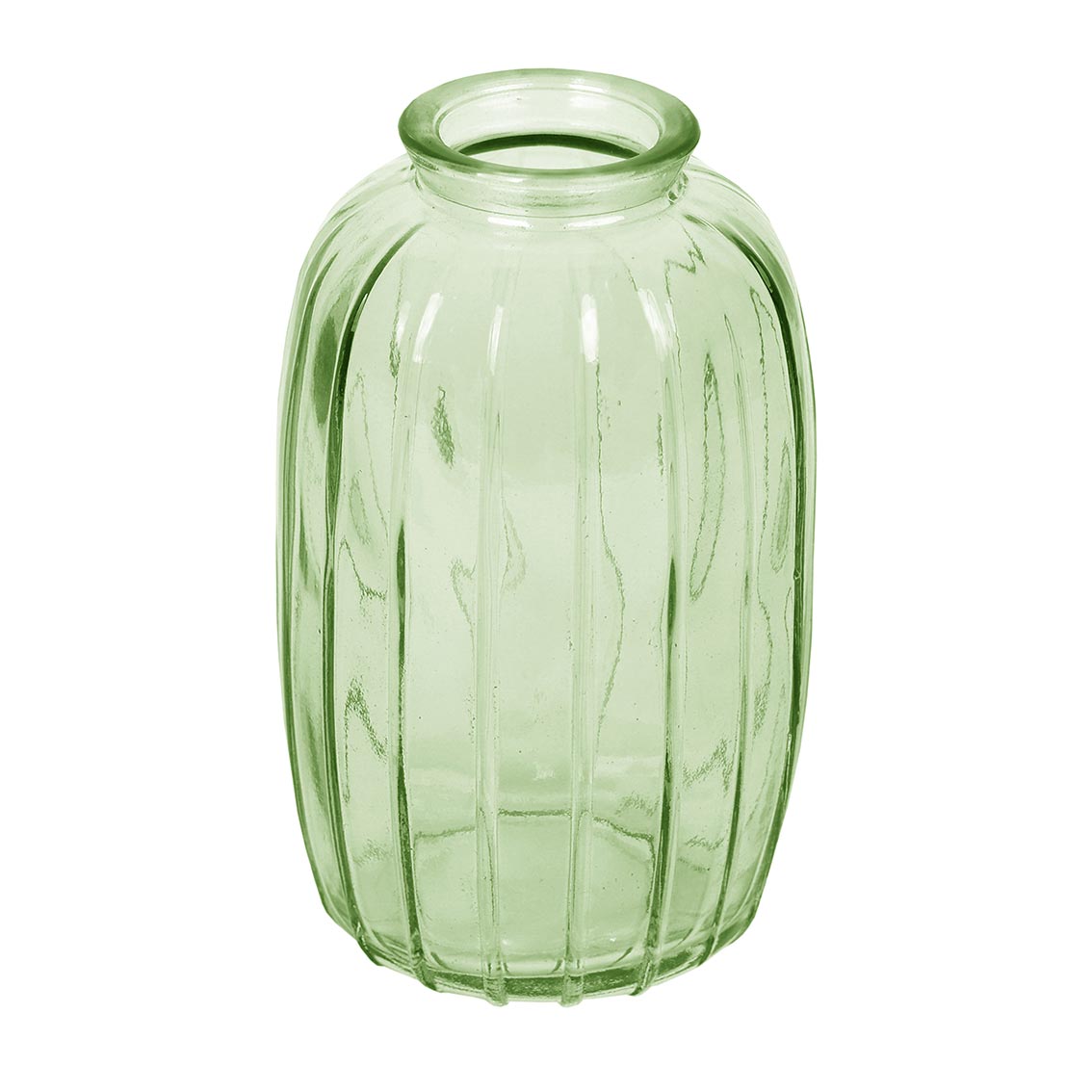 Elegant Glass Bud Vase for Flowers - Small Floral Centerpiece for Weddings, Home Decor, and Table Settings