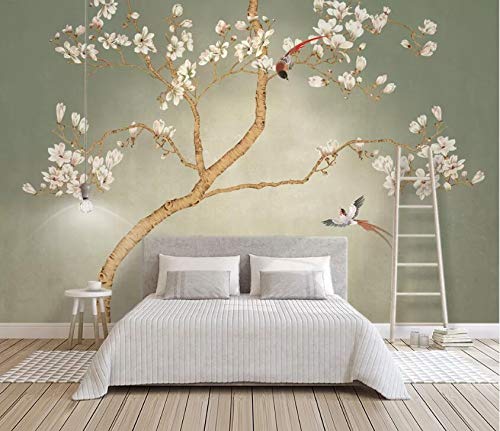 3D Flower Magphe Self-Adhesive Removable Wallpaper - No Glue Vinyl Wall Mural Decal (123