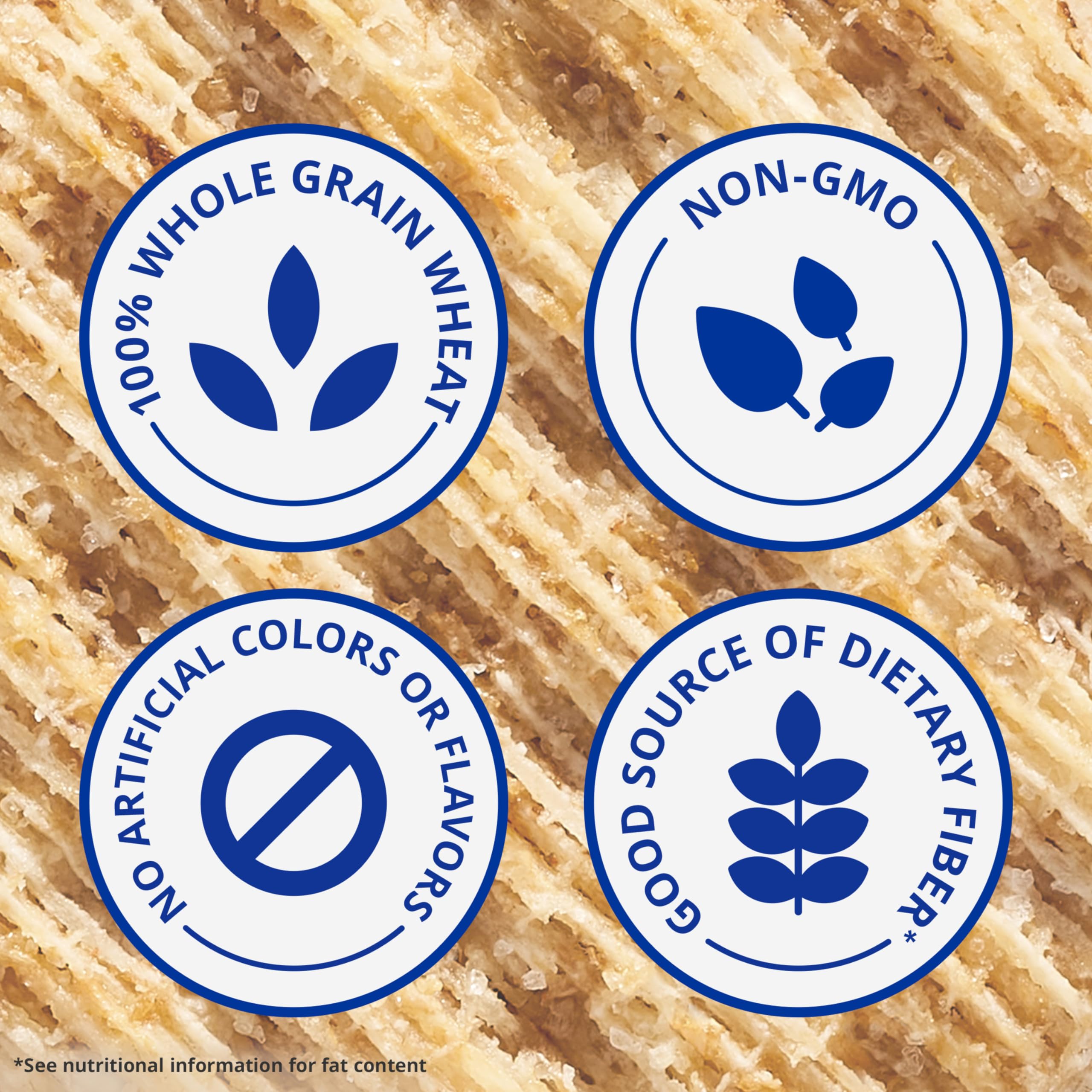 Triscuit Roasted Garlic Whole Grain Wheat Crackers - Healthy Lunch Snacks, Bulk Family Size (6-12.5 oz) | Perfect for Office, School & Picnic Snacking