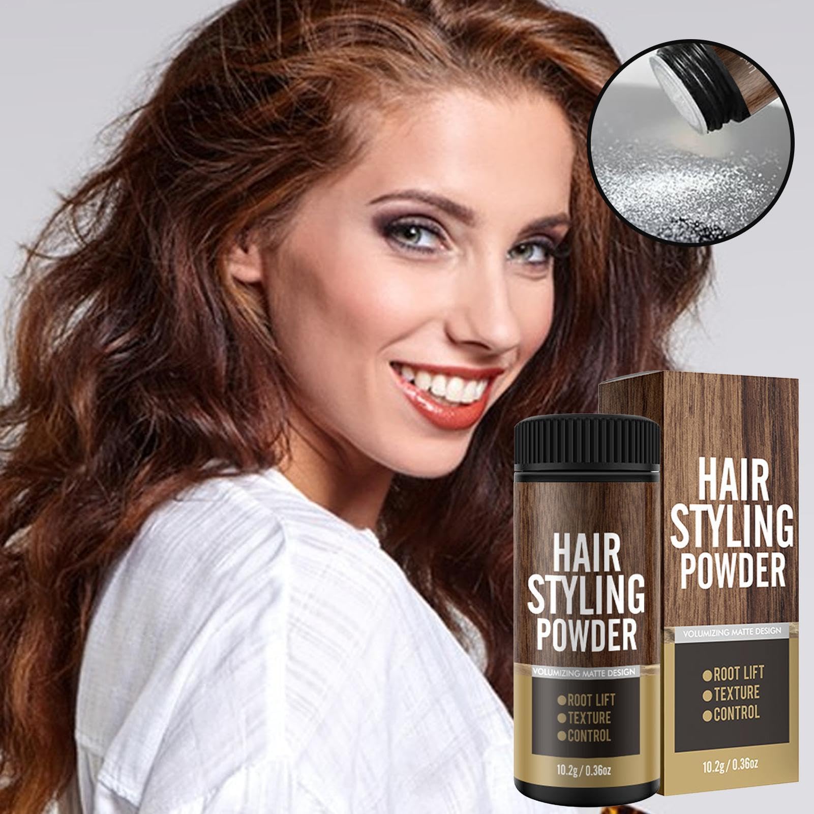 30g Hair Styling Powder - Volumizing & Texturizing Powder for Fine, Thin Hair - Root Lift Powder for Volume & Texture - Perfect for Daily Styling, Updos & Special Occasions