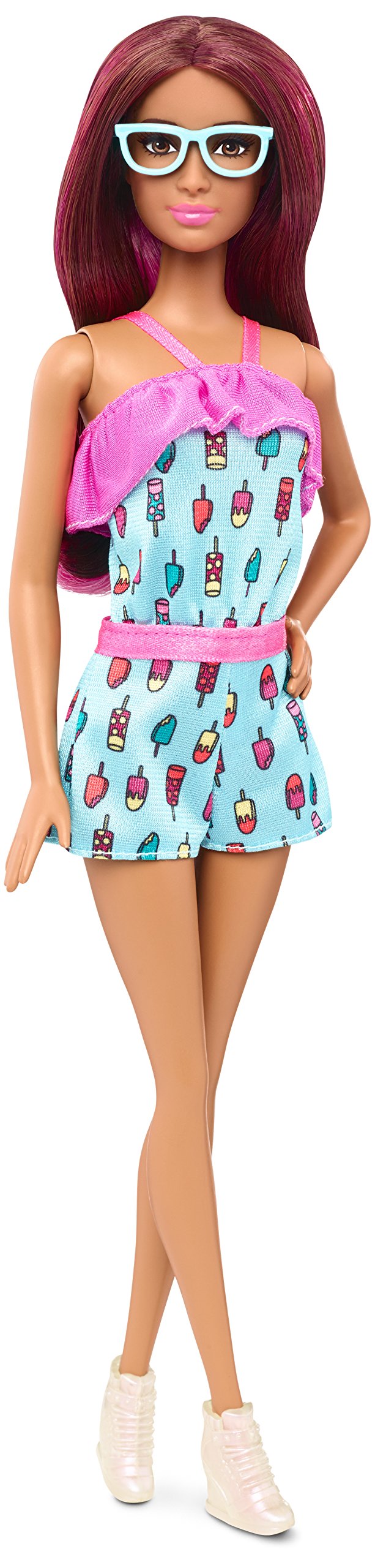 Barbie Fashionistas Doll in Ice Cream Romper - Perfect for Playtime & Collecting
