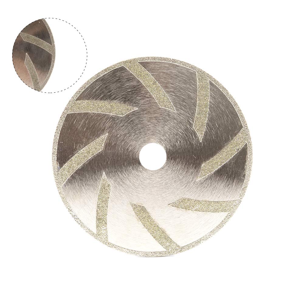 7 Inch Inclined Teeth Diamond Coated Cutting Disc - 4/5