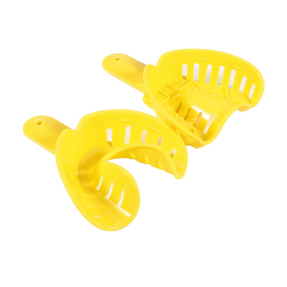 12-Piece Plastic Dental Impression Trays Set - BPA-Free Teeth Holder for Dentists & Orthodontists | Perfect for Dental Clinics, Orthodontic Offices & Teeth Whitening Procedures