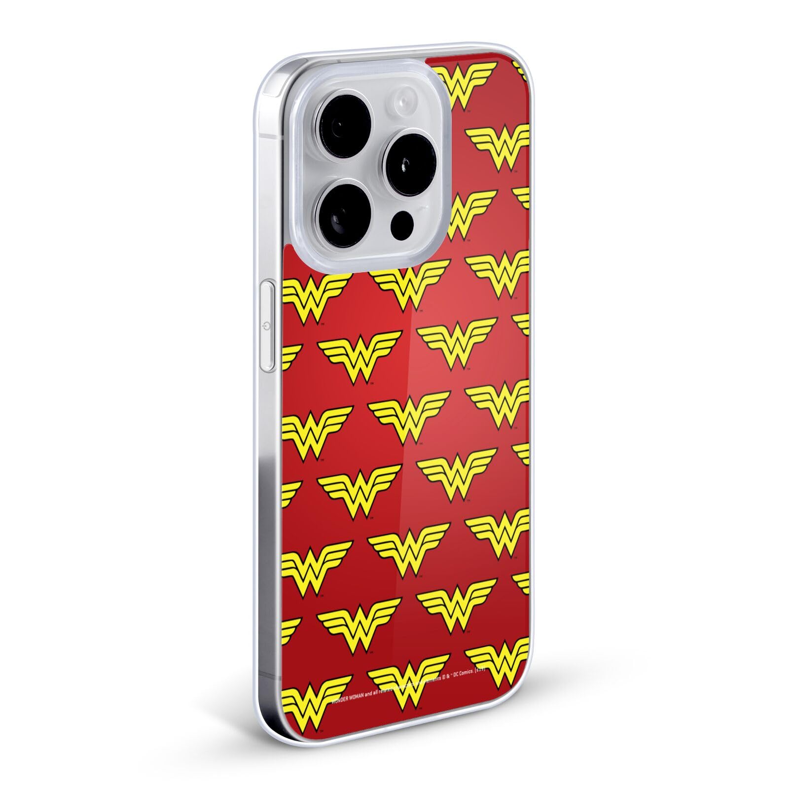 Official Wonder Woman DC Comics Soft Gel Case for iPhone 7 Plus/iPhone 8 Plus - Durable Protection with Licensed Design - Perfect for Superhero Fans & Daily Use