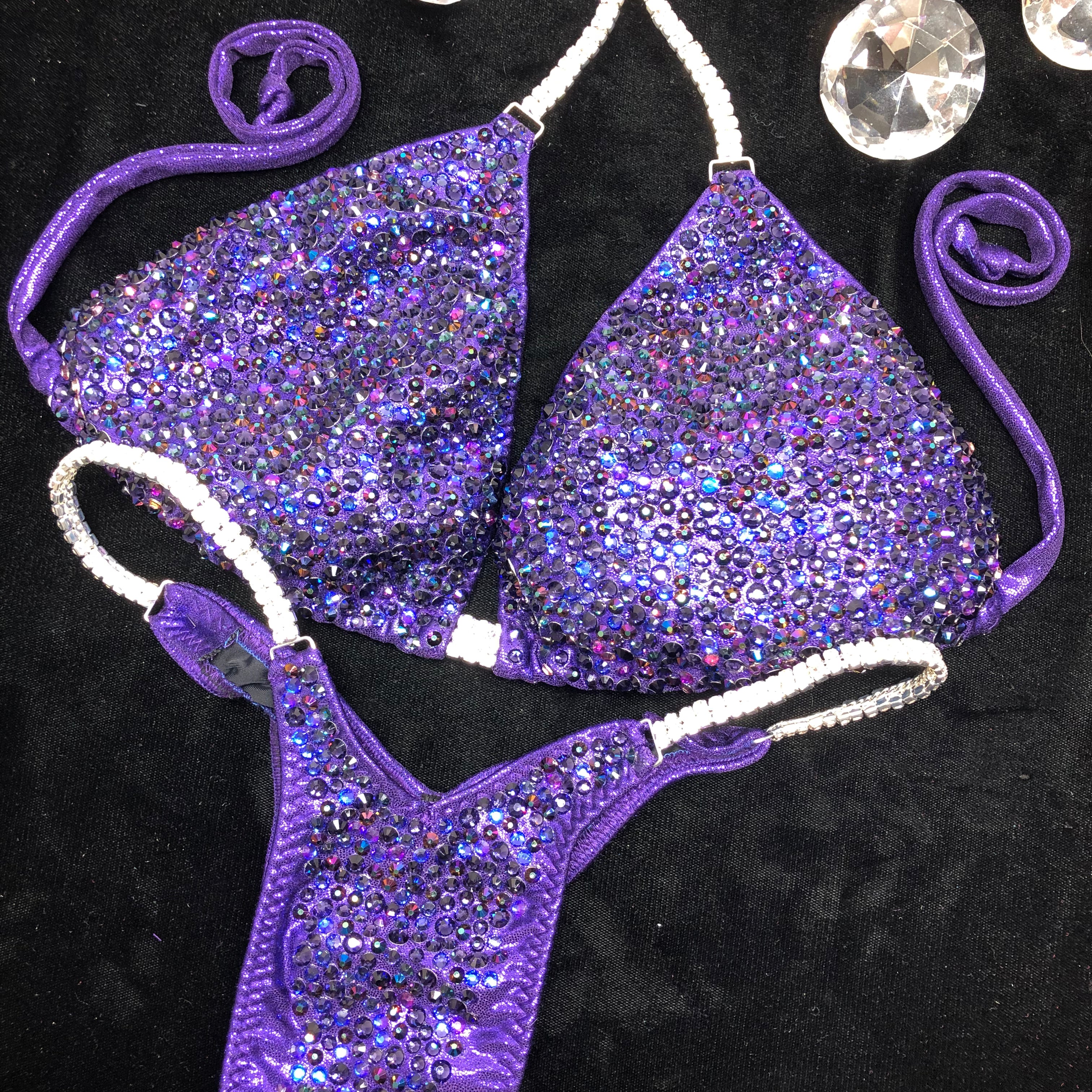 Premium Wellness Connectors - Deep Dark Purple for Yoga, Meditation & Relaxation - Enhance Your Mind-Body Connection