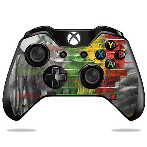MightySkins Protective Vinyl Skin Wrap for Microsoft Xbox One & One S Controller - Lion Evolution Design | Durable, Customizable Cover | Easy to Apply & Remove | Made in USA | Perfect for Gaming, Collectors & Personalization