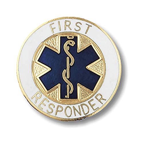 First Responder Star of Life Pin