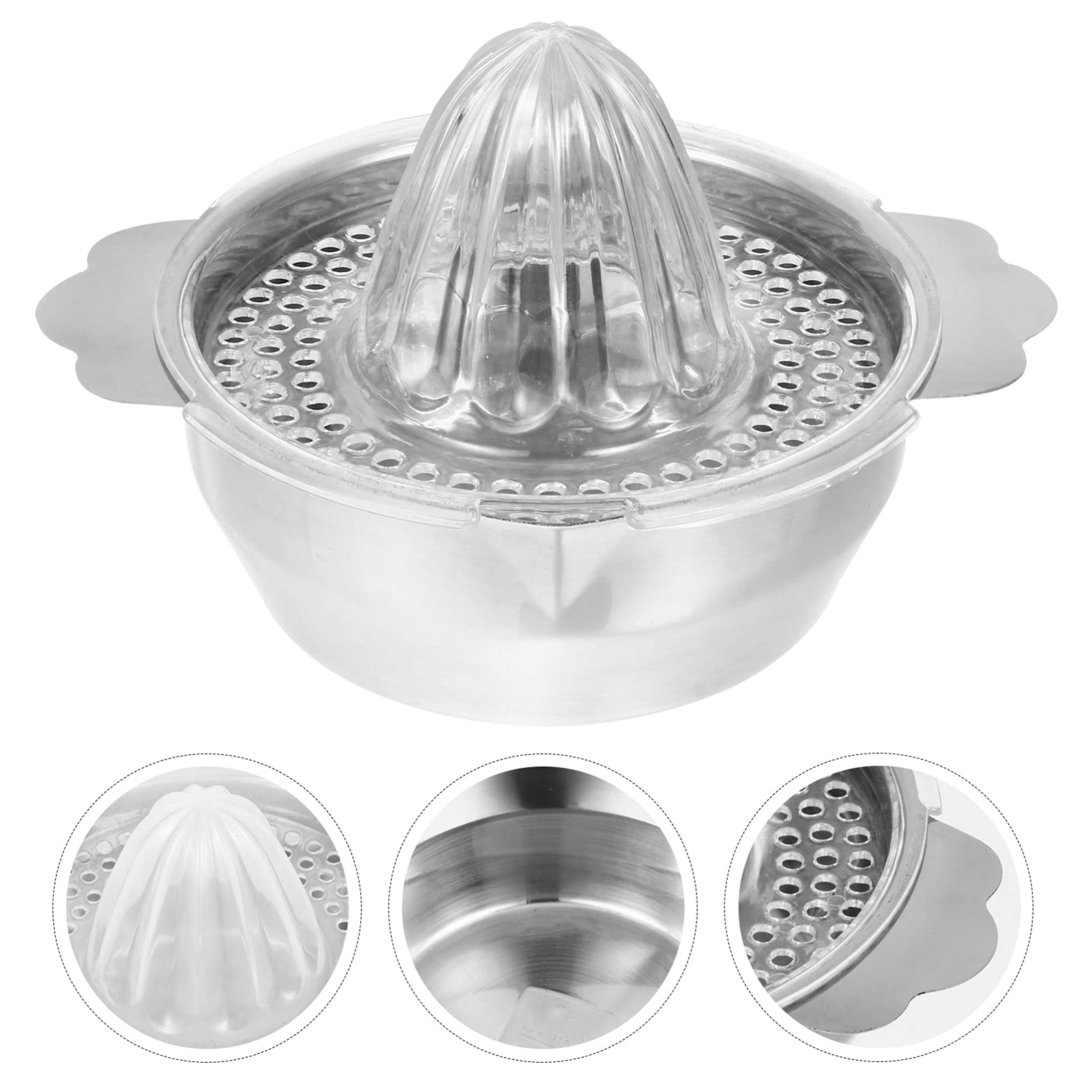 DOITOOL Manual Lemon Juicer & Orange Squeezer - Hand Press Citrus Fruit Juice Extractor for Fresh Lemonade, Cocktails & Healthy Drinks - Perfect for Home Kitchen, Bar & Restaurant Use