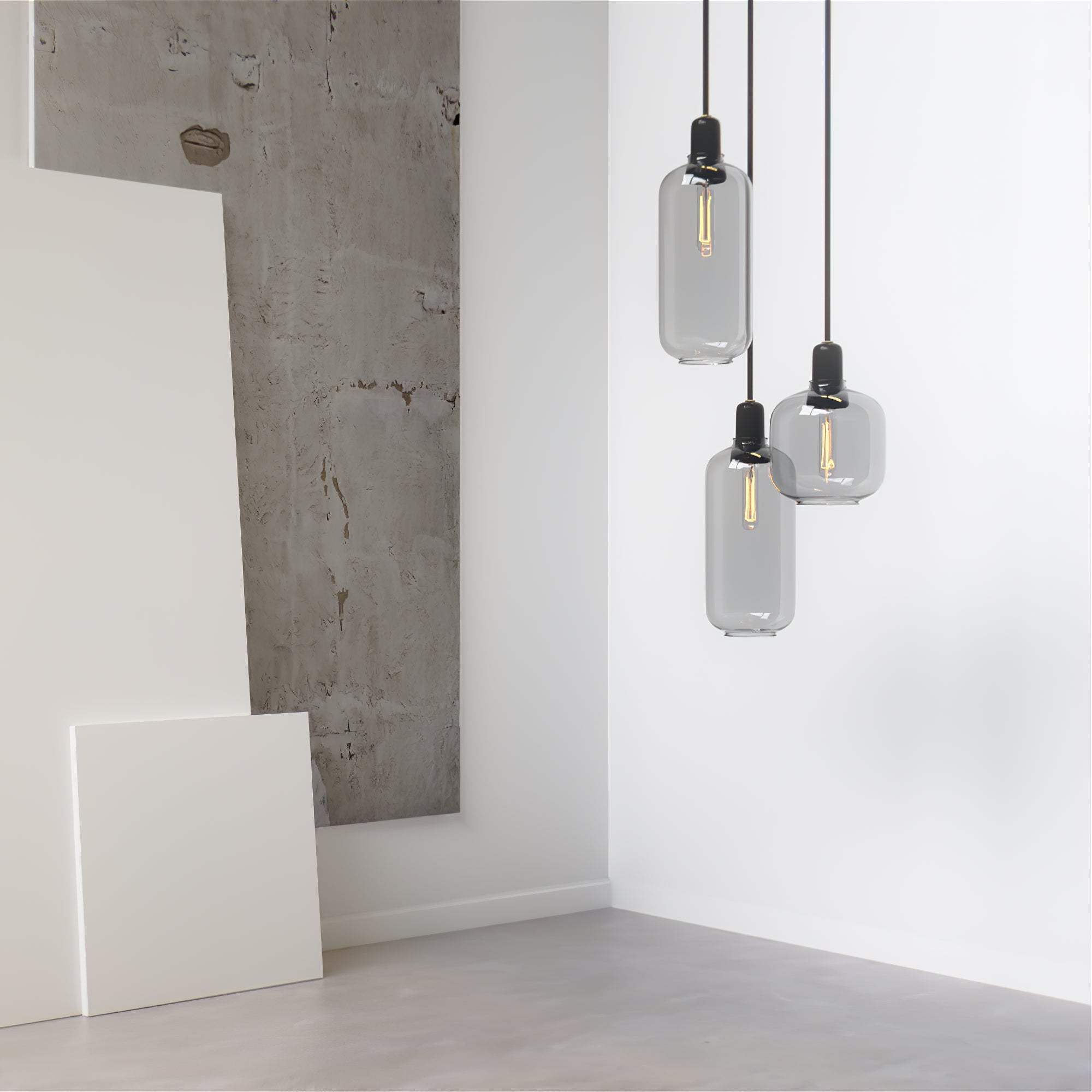 Modern Amp Pendant Lamp - Industrial Style Hanging Light Fixture for Kitchen Island, Dining Room & Bedroom Decor