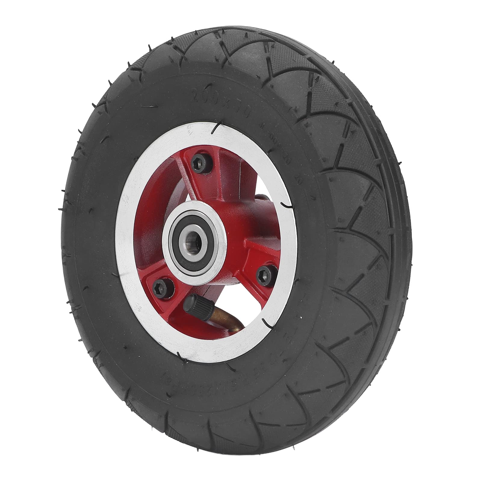 8 Inch Electric Scooter Solid Wheels - 200x50mm Explosion-Proof Non-Skid Tires with Alloy Hub - Perfect for Commuting, Campus Travel & Urban Mobility