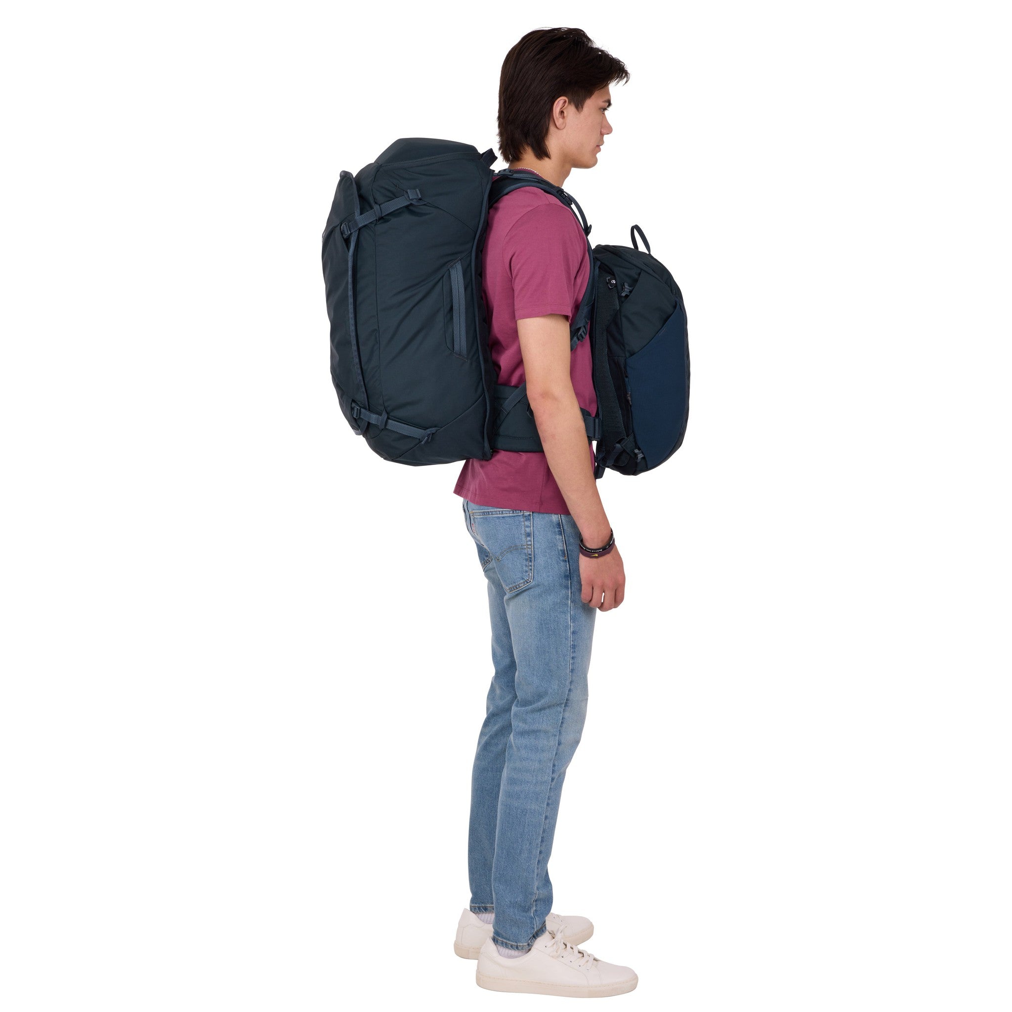 Thule Landmark 70L Travel Backpack - Durable Carry-On Luggage for Adventure & Business Trips - Perfect for Hiking, Camping & Air Travel