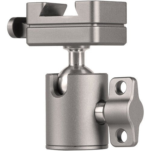 Hobolite Micro V Mount Ball Head Adapter - Compact & Lightweight Camera Mount for DSLR, Mirrorless & Video Cameras - Perfect for Vlogging, Photography & Filmmaking