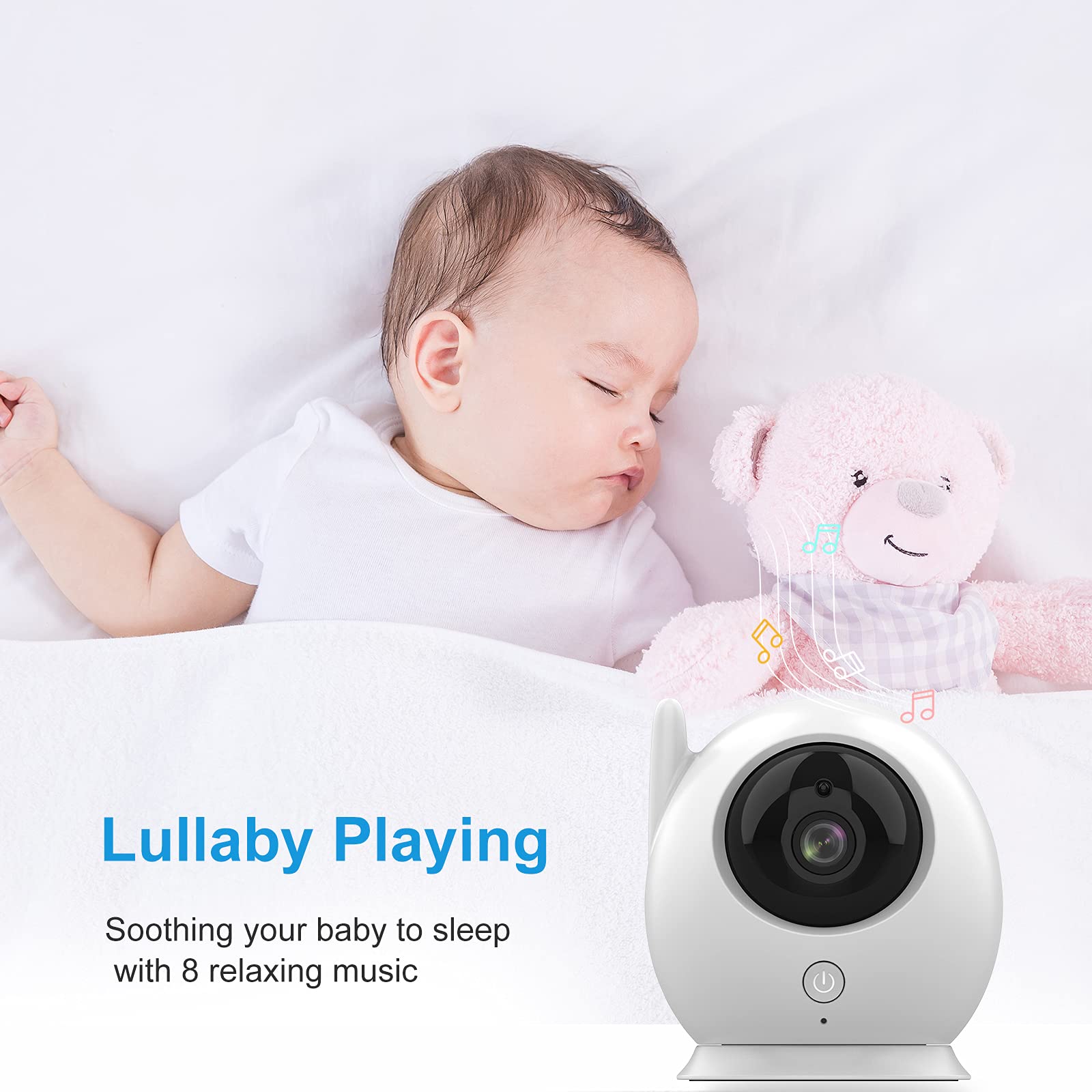 Wireless Video Baby Monitor with 4.3