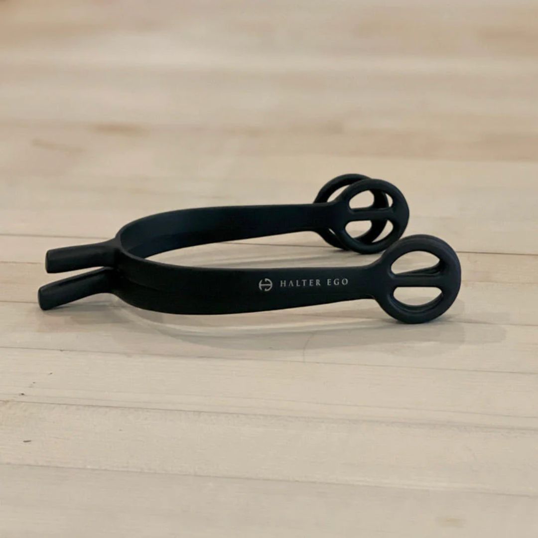 Halter Ego Spurs - Western Horse Riding Spurs for Equestrian Training & Show - Perfect for Rodeo, Dressage & Barrel Racing