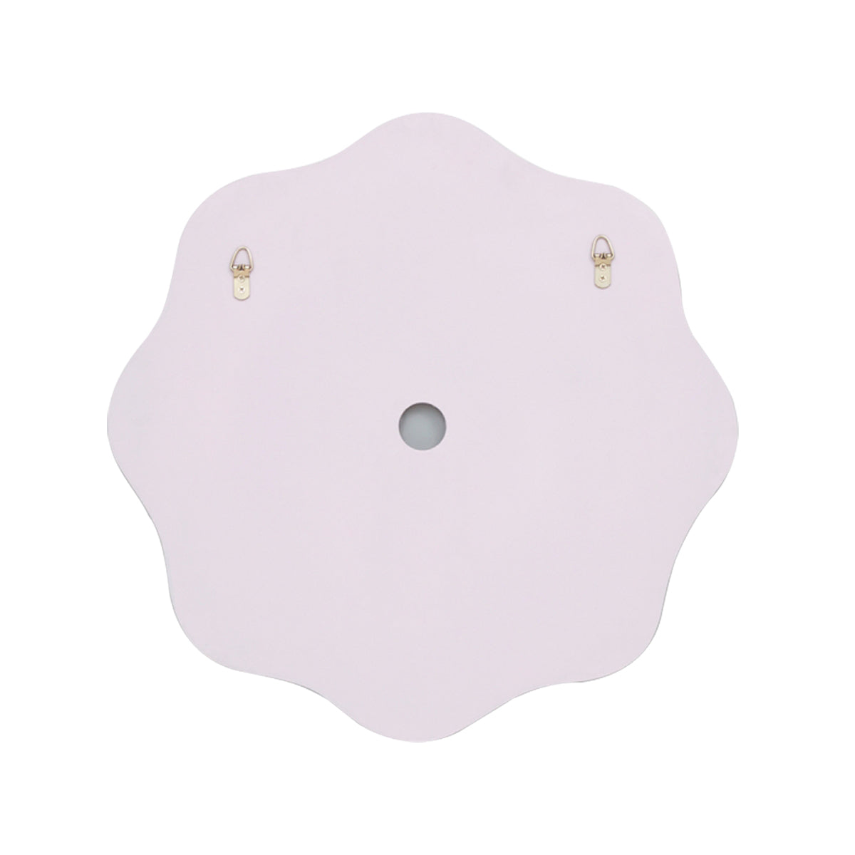 Artemis Round Mirror - 24 Inch Decorative Wall Mirror for Living Room, Bedroom, Bathroom - Elegant Lilac Frame - Perfect for Home Decor & Vanity Areas
