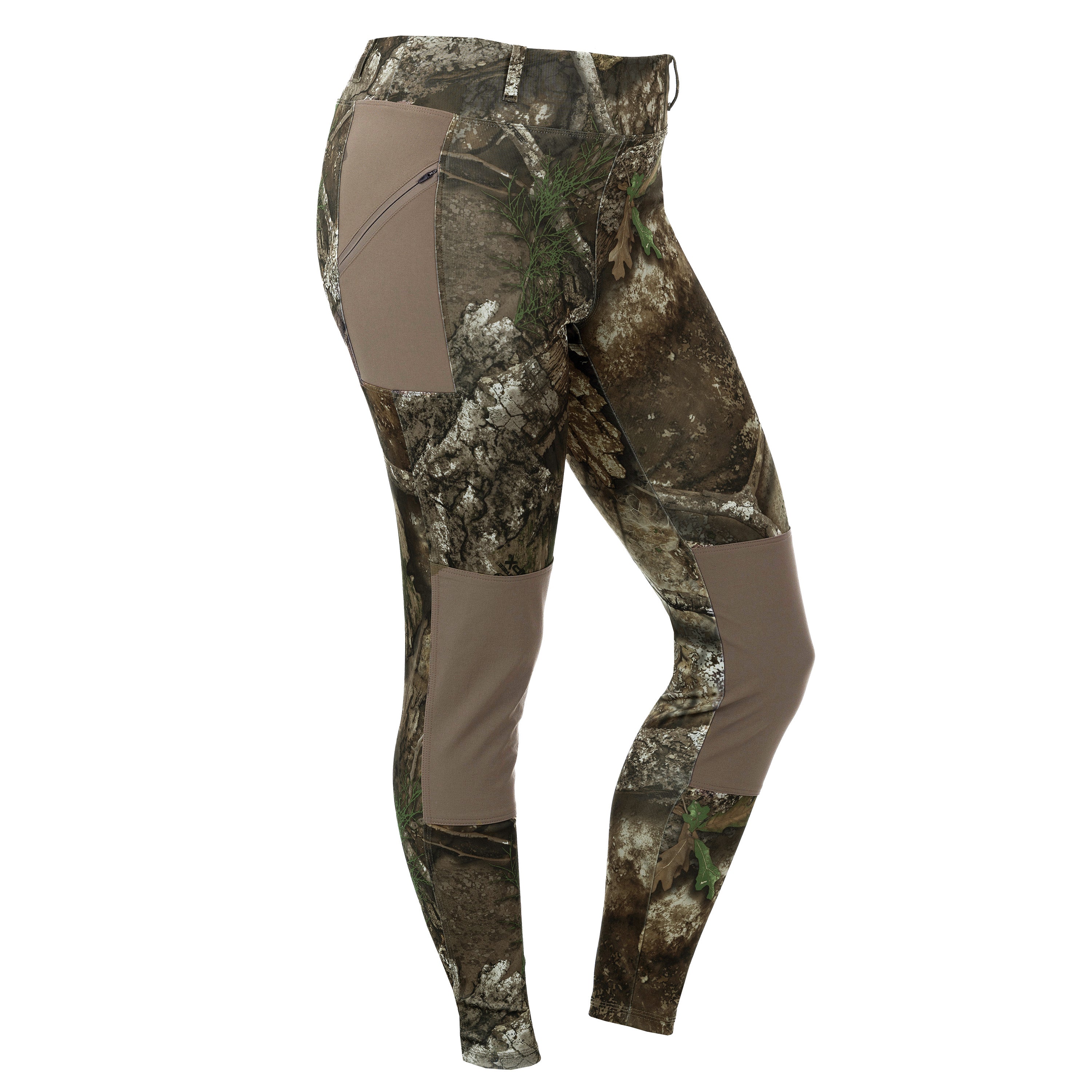 Women's Foraging Leggings - Durable Outdoor Hiking Pants with Pockets for Mushroom Hunting, Camping & Nature Walks - Comfortable Stretch Yoga Pants for Adventure & Exploration