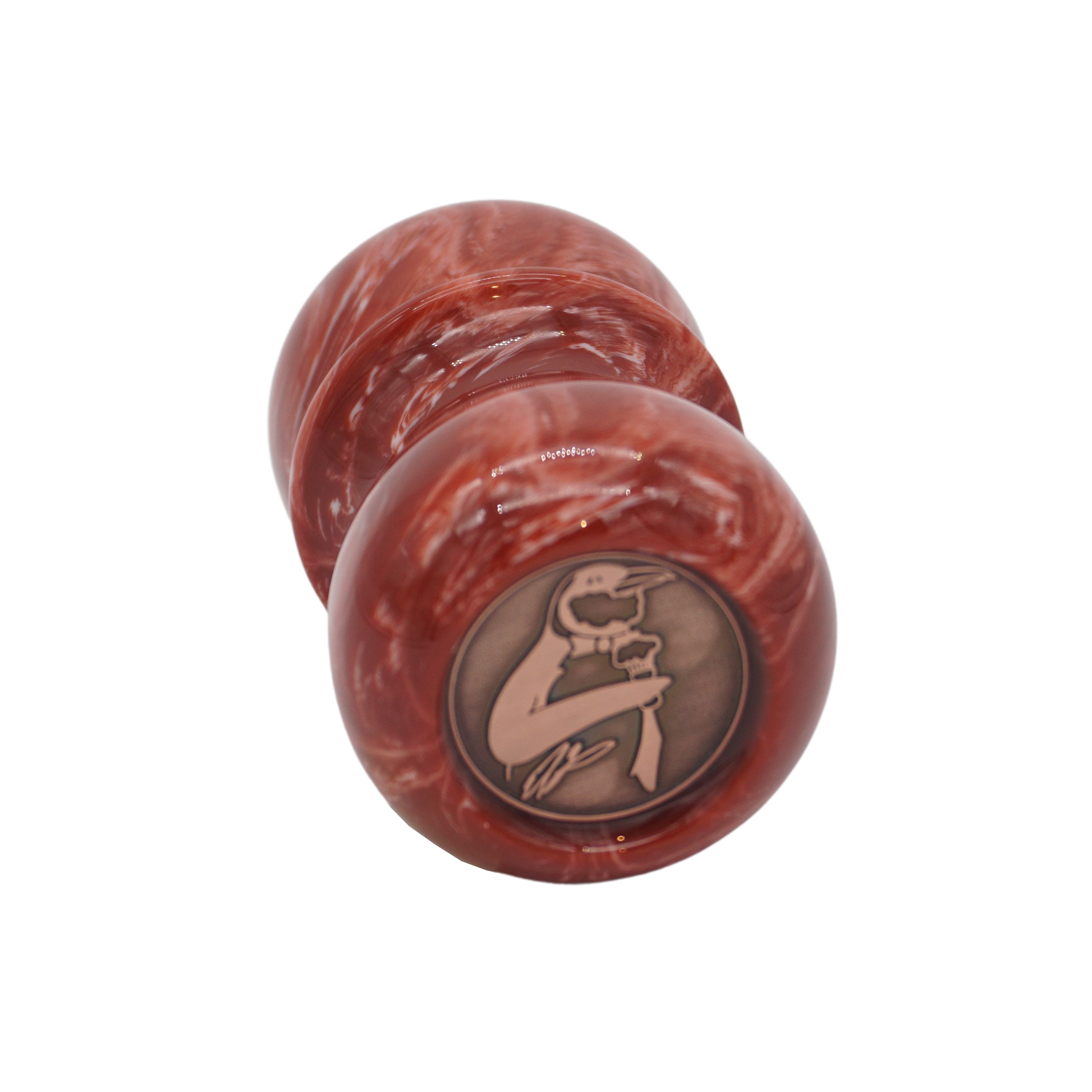 Premium Handmade Strawberry Cream Shaving Brush Handle - Fits 24mm & 26mm Knots - Perfect for Wet Shaving, Grooming Kits & Luxury Bathroom Accessories