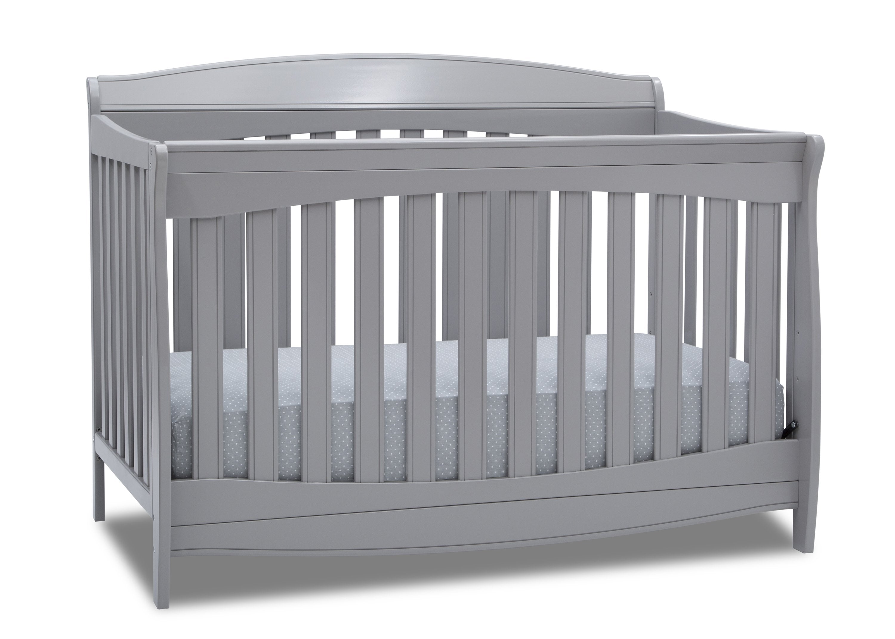 Colton 6-in-1 Convertible Baby Crib - Toddler Bed, Daybed & Full-Size Bed - Safe Nursery Furniture for Newborn to Teen - Perfect for Modern Nurseries & Kids' Bedrooms