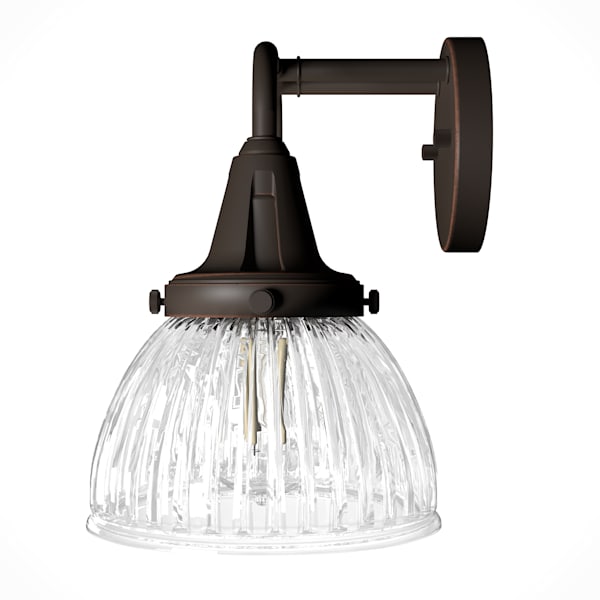 Hunter Cypress Grove 2-Light Bathroom Vanity Light Fixture in Onyx Bengal - Perfect for Modern Bathroom and Powder Room Lighting