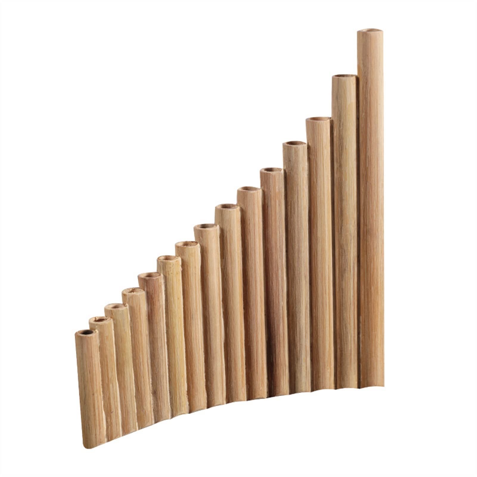 ZUOMU 15-Tone Pan Flute for Beginners - Professional Musical Instrument for Learning & Performance - Perfect for Music Classes, Live Shows & Cultural Events