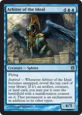 Magic The Gathering - Arbiter of The Ideal (31/165) - Born of The Gods - Foil Trading Card | MTG Collectible Card Game | Perfect for Deck Building & Strategy Games