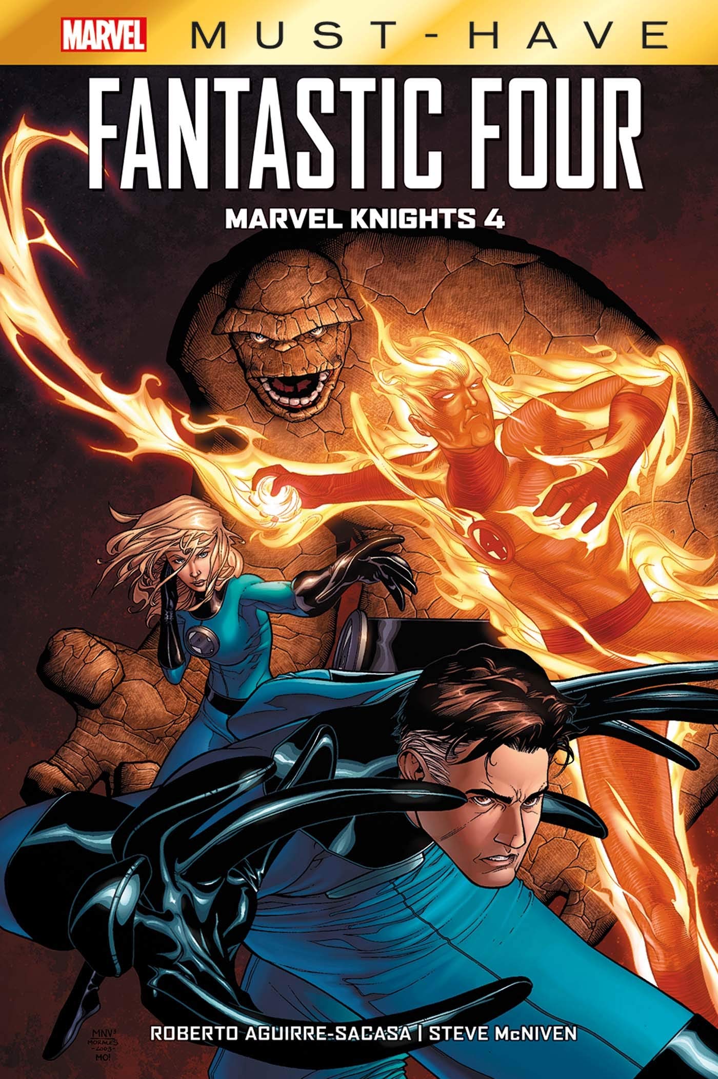 Fantastic Four: Marvel Knights 4 - Complete Comic Book Series | Marvel Superhero Graphic Novels | Perfect for Collectors & Comic Enthusiasts