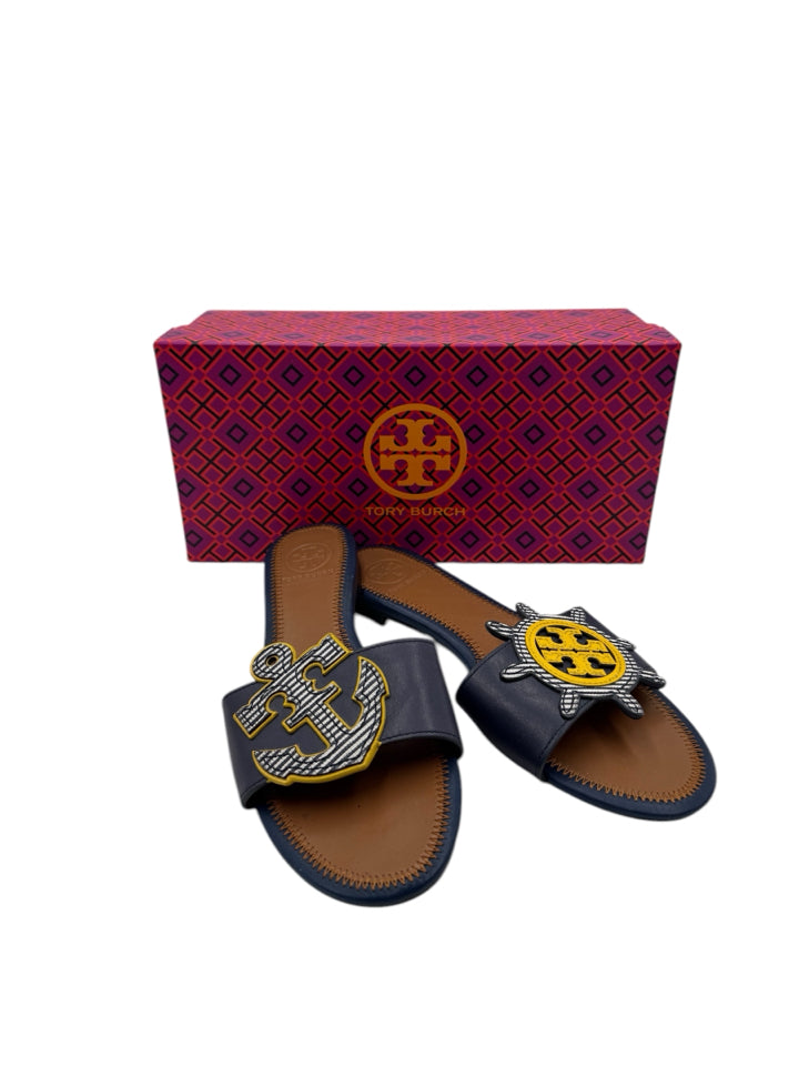 Tory Burch Everly 55mm Slide Sandals - Size 6 | Women's Comfortable Summer Slides | Perfect for Beach, Poolside & Casual Outings
