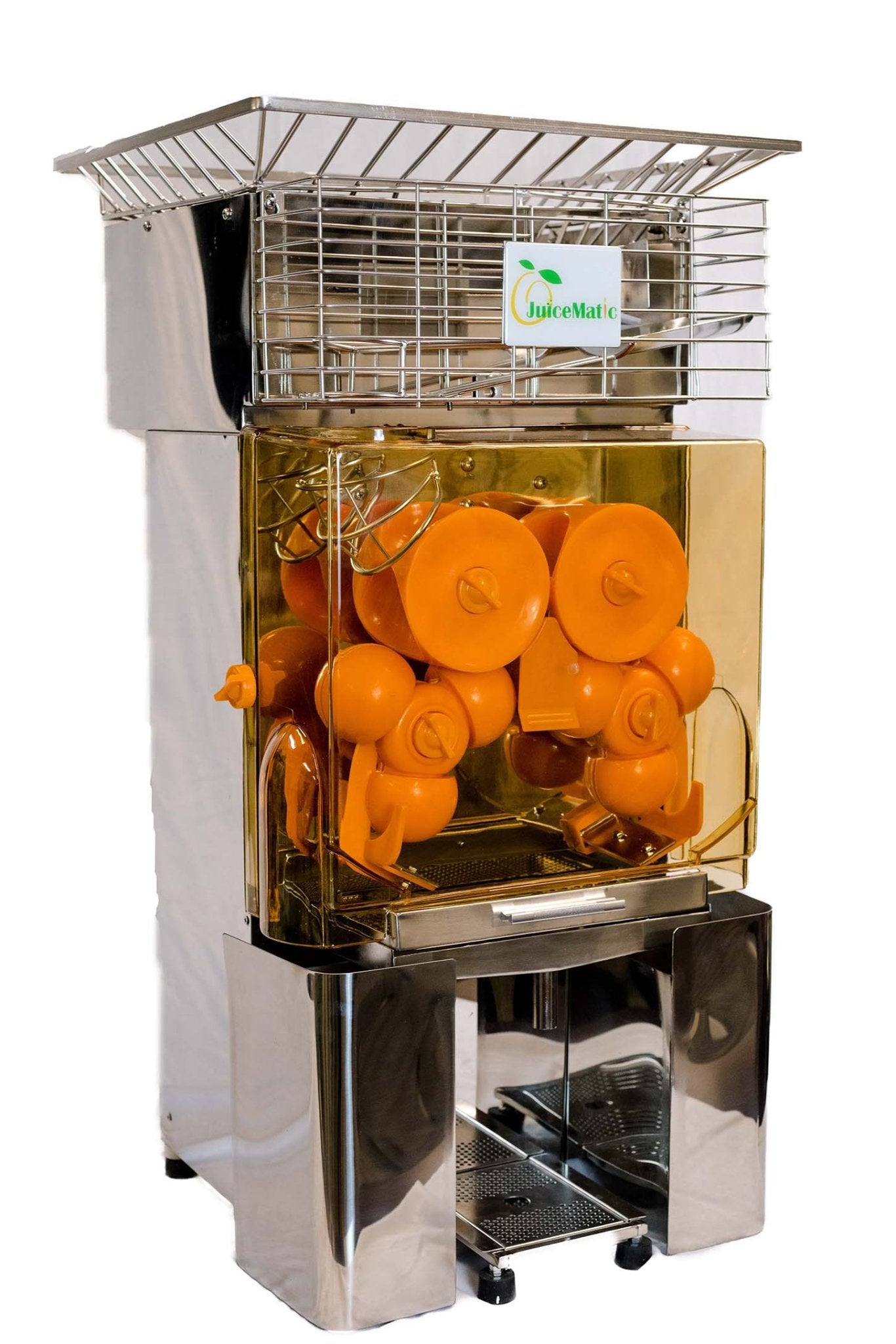 JM 20 Automatic Citrus Juicer - Electric Orange Lemon Squeezer with Quiet Motor & Easy Clean - Perfect for Breakfast, Cocktails & Healthy Juicing at Home