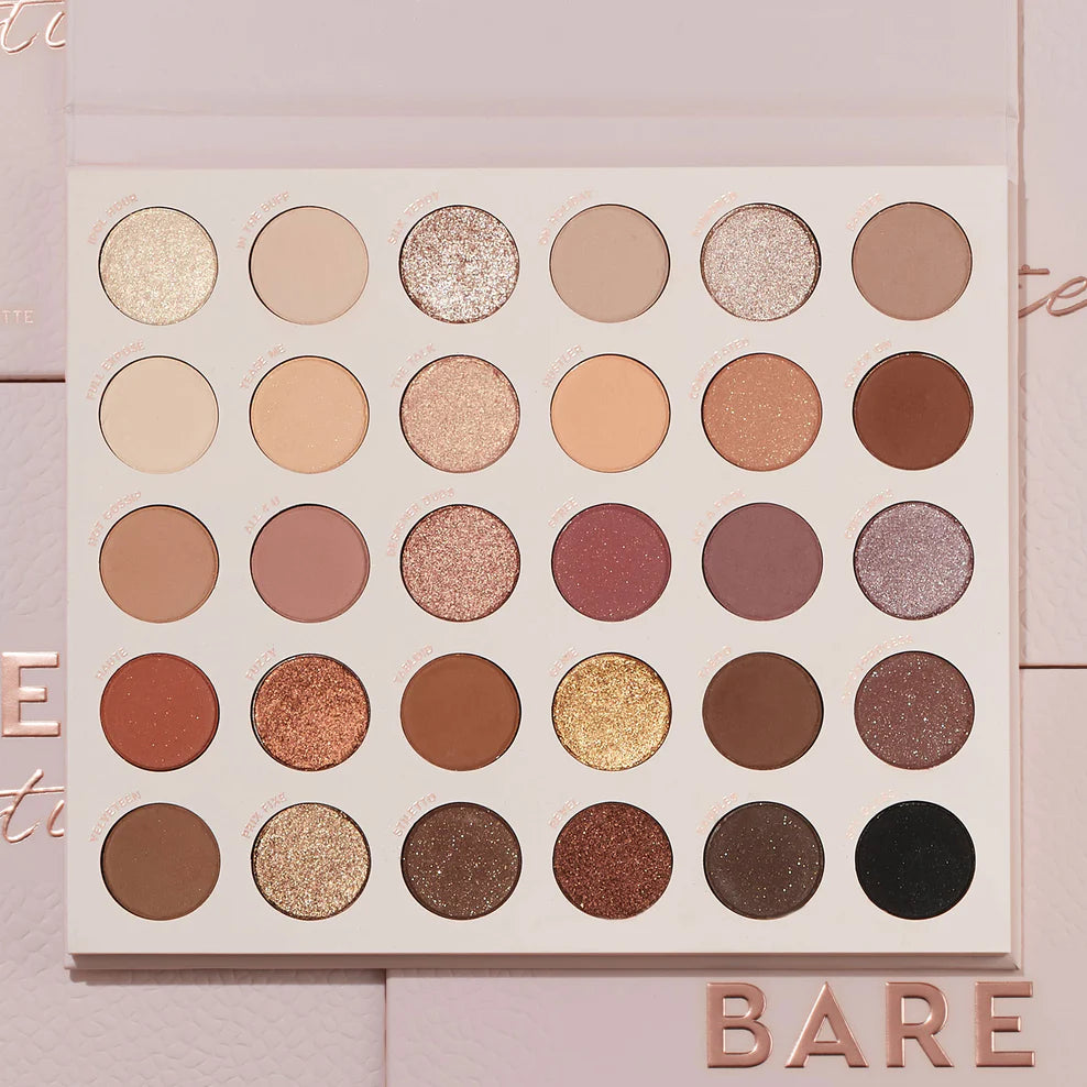 ColourPop Bare Necessities Eyeshadow Palette - Neutral & Matte Shades for Everyday Makeup | Perfect for Daytime, Night Out & Professional Looks