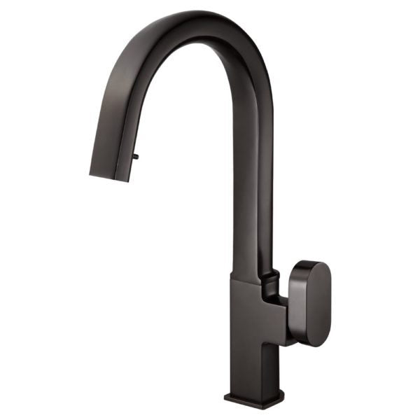 REPD 1000 OB Oil Rubbed Bronze Dual Function Pull Down Kitchen Faucet - Modern Design for Easy Cooking & Dishwashing in Your Home Kitchen