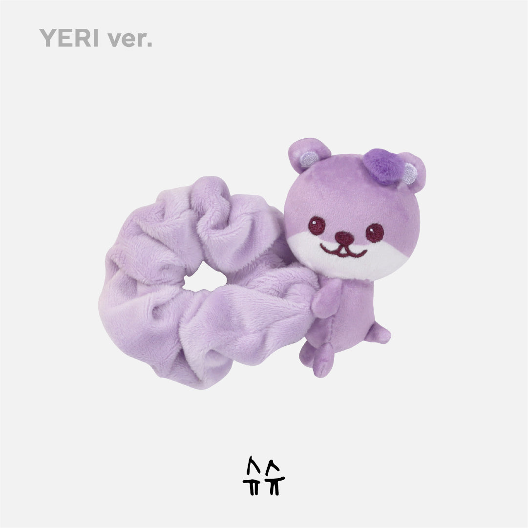 2024 Red Velvet FANCON TOUR 'HAPPINESS : My Dear, ReVe1uv' Official MD Scrunchie - Velvet Hair Tie for K-Pop Fans, Concert Merchandise, Gift for ReVeLuv | Perfect for Concerts, Fan Meetings & K-Pop Collections