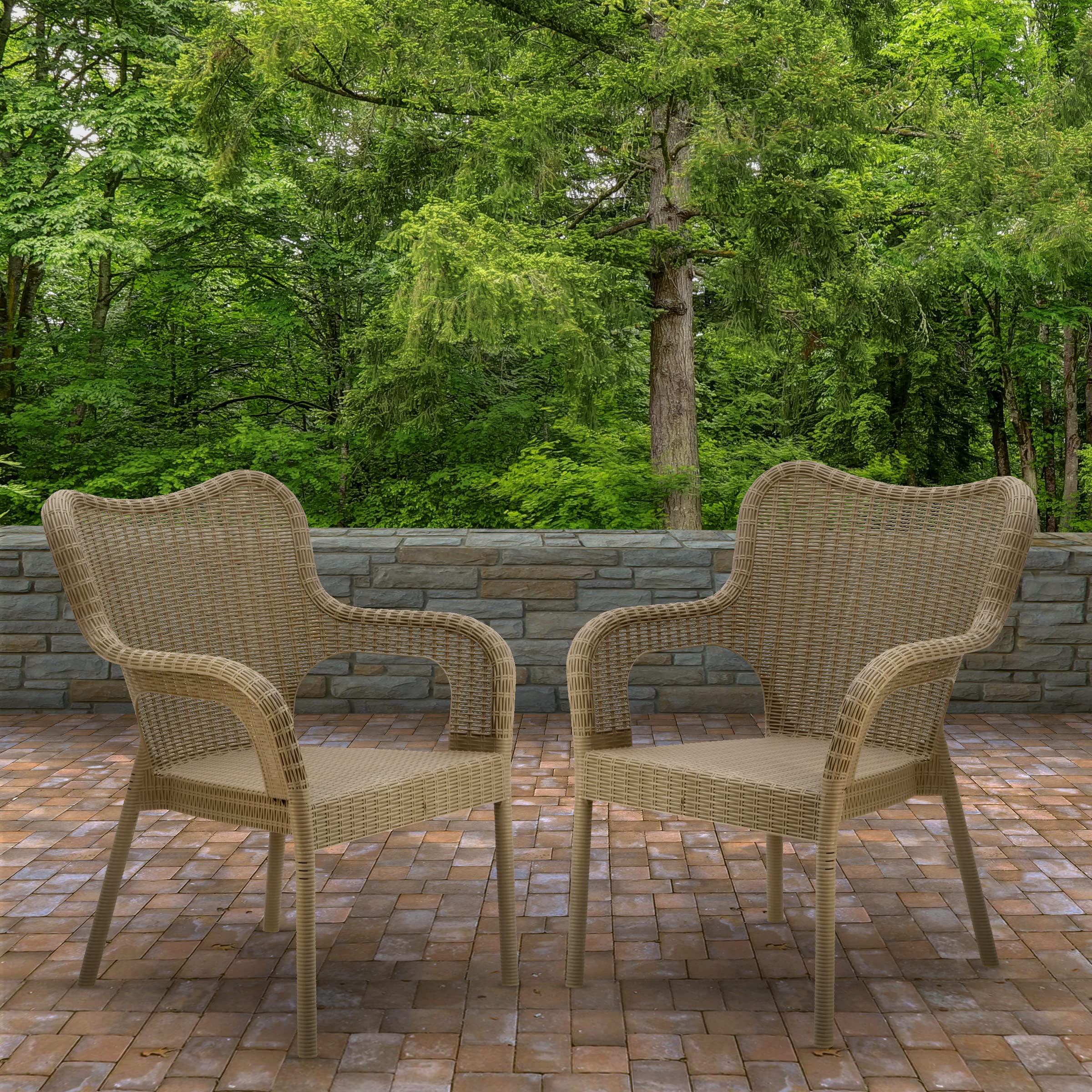 Premium Black Outdoor Patio Furniture Set - Durable Weather-Resistant SV42-1809194 for Garden, Backyard, Poolside & Deck Relaxation
