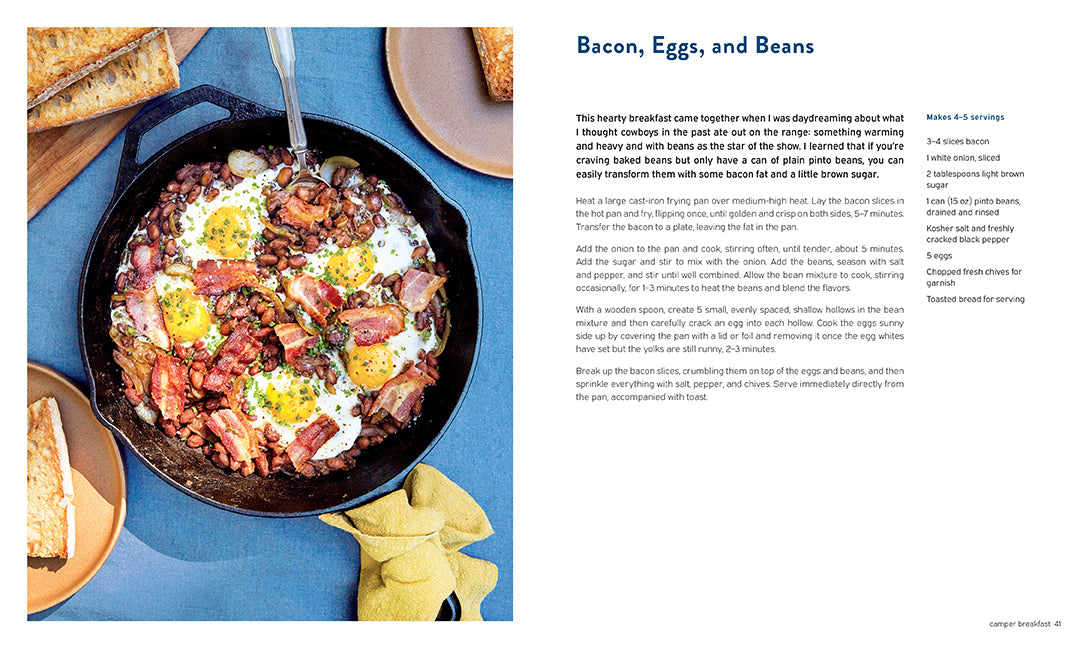 Out There: A Camper Cookbook - Best Camping Recipes for Outdoor Adventures | Perfect for RV Trips, Hiking & Backpacking