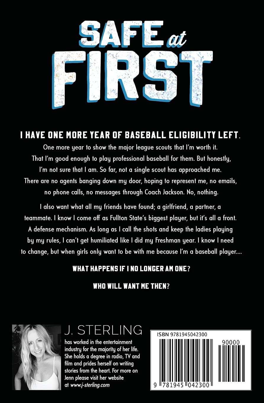 Safe at First: A New Adult Sports Romance Novel (The Boys of Baseball Series) - Perfect for Baseball Fans & Contemporary Romance Readers