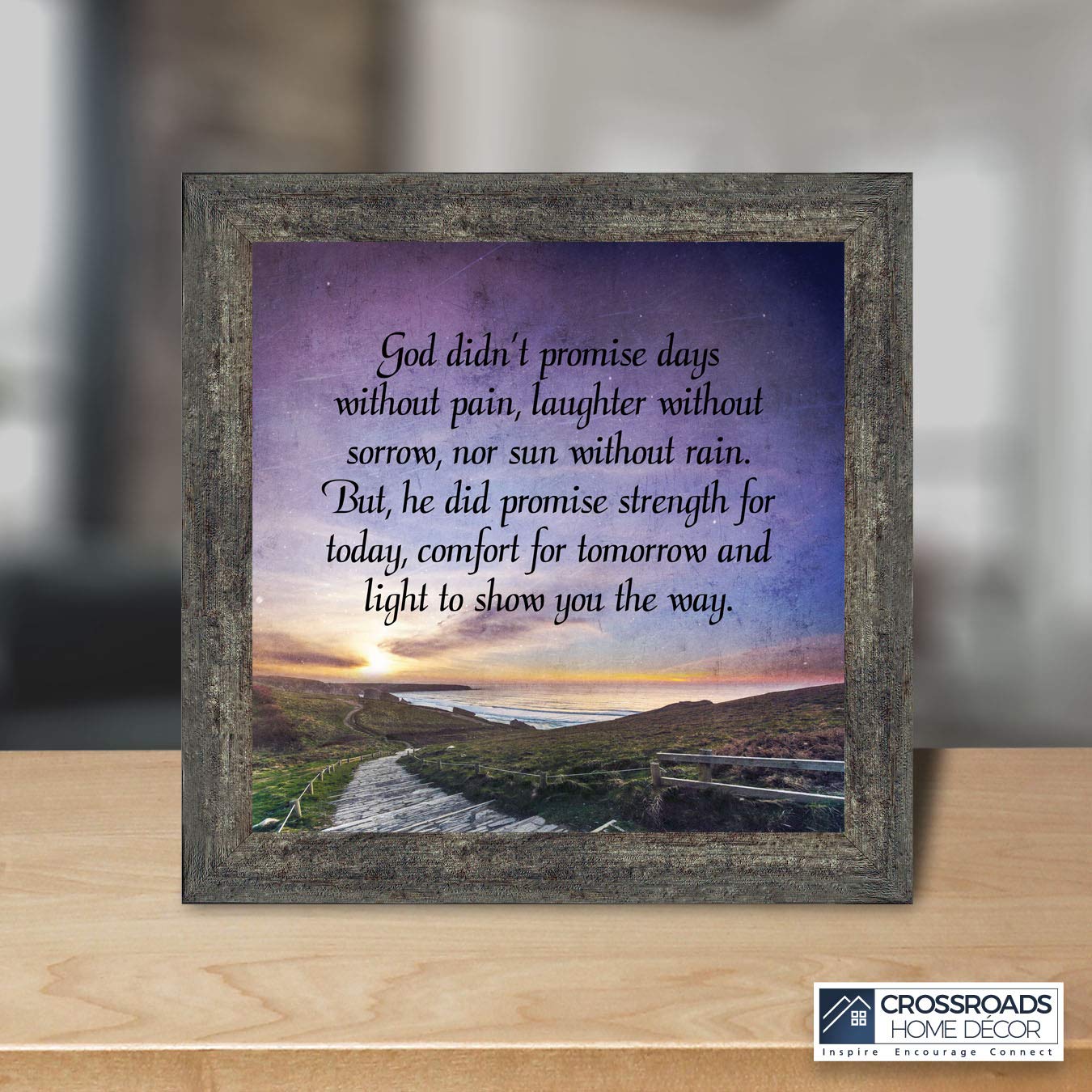 God’s Promise Christian Wall Decor - Biblical Posters for Home & Church