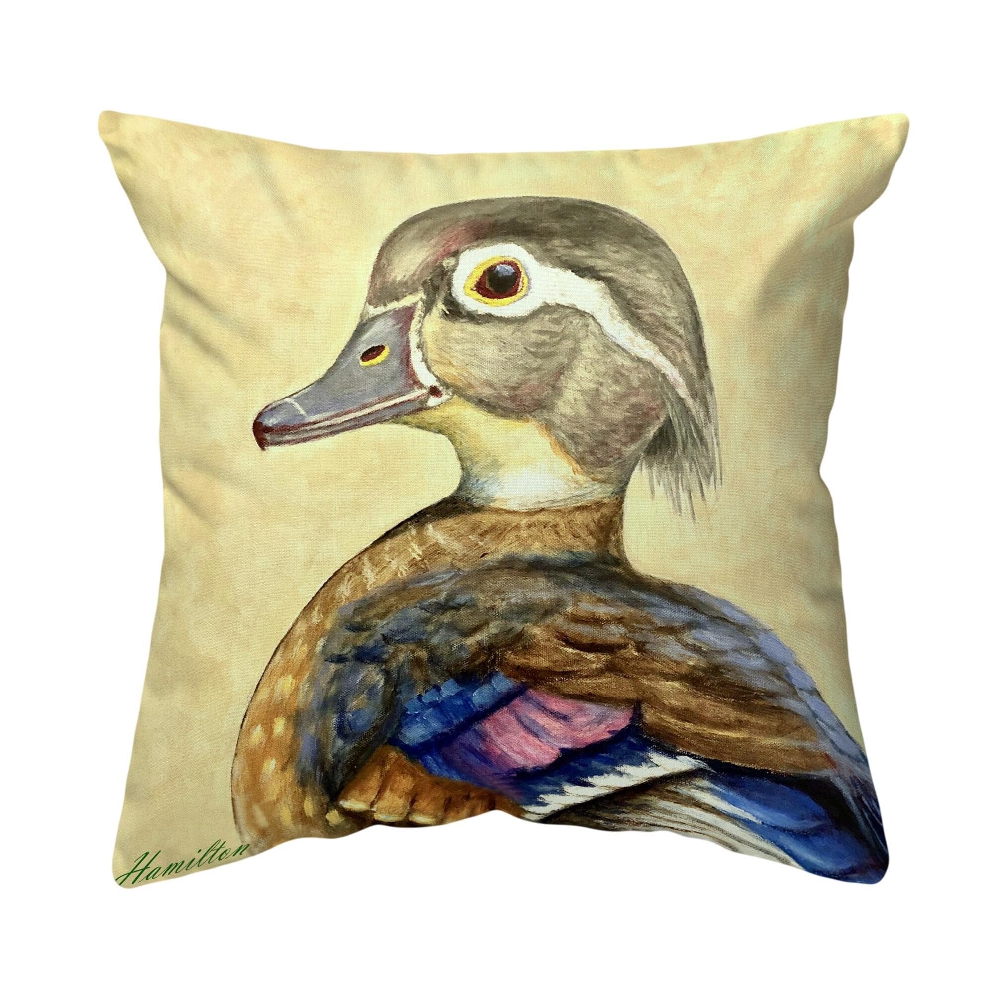 Betsy Drake SN1194 Decorative Throw Pillow 11x14 Inches Multi-Color - Perfect for Sofa, Bed, Couch & Home Decor